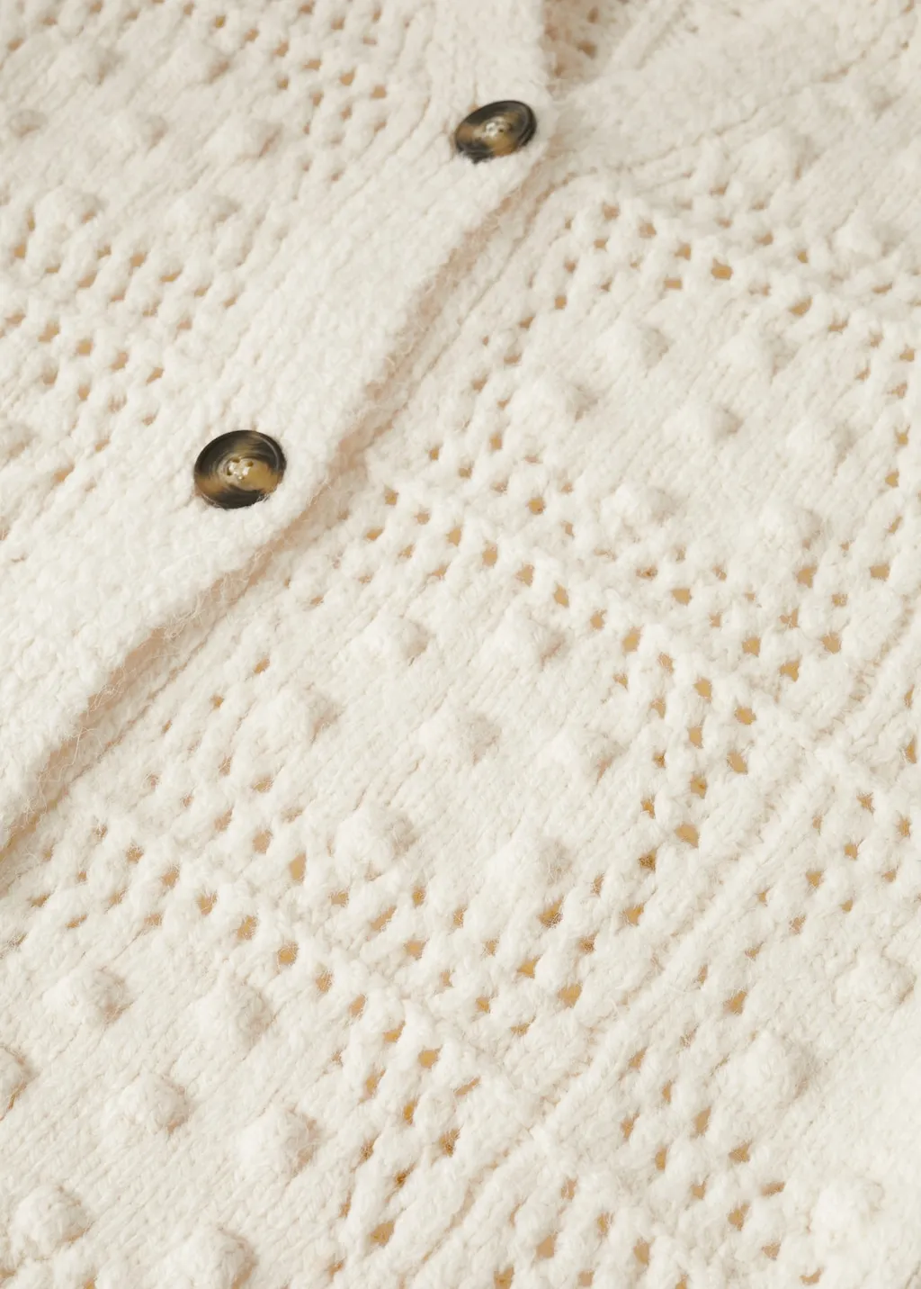 Cardigan bottoni oversize