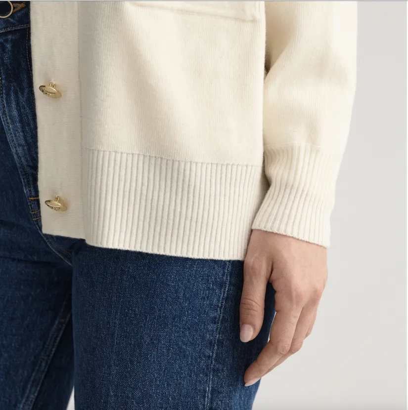 Cardigan Gant Donna oversize tinta unita 4802124-130
