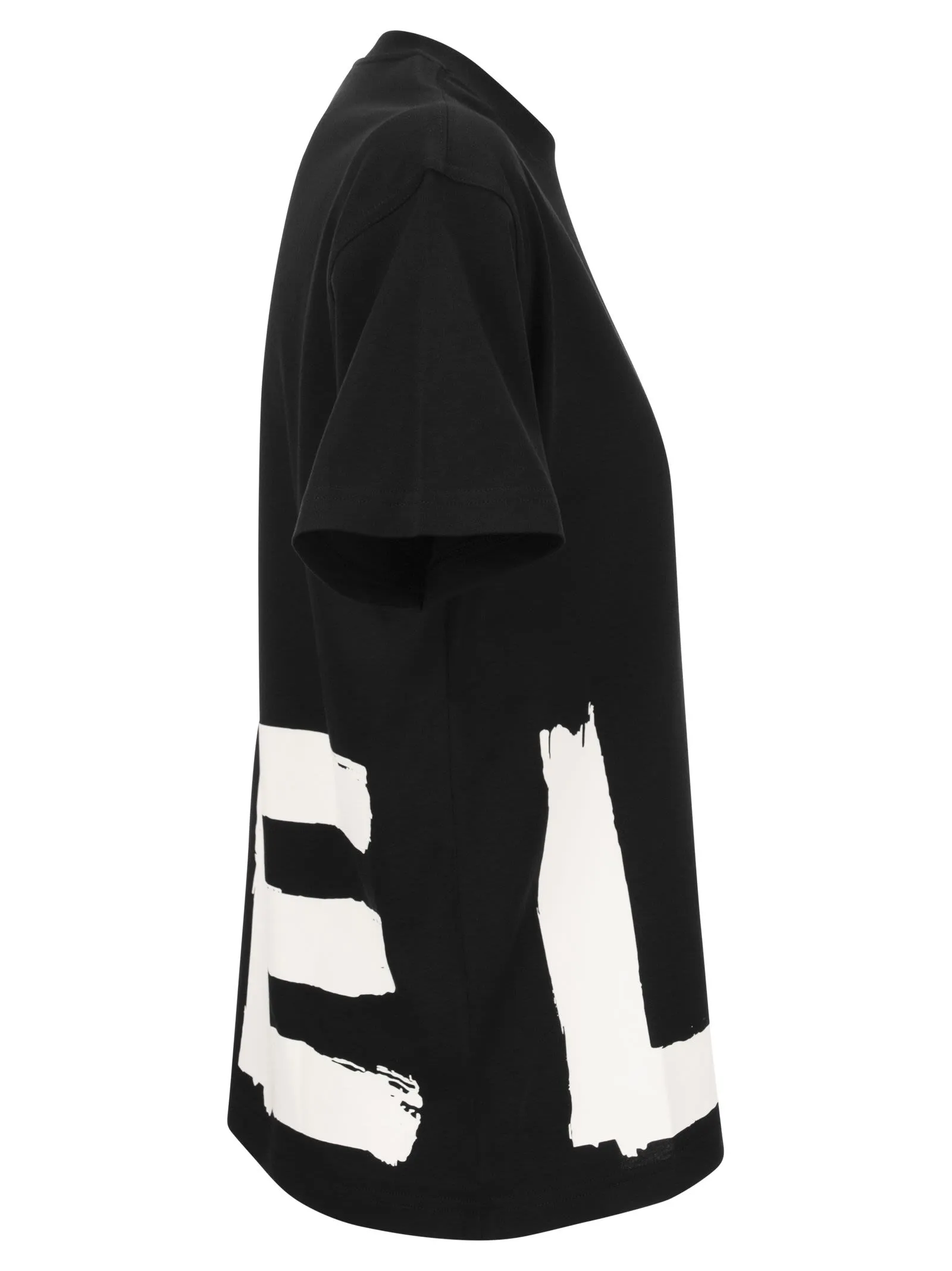 CARRICK – T-shirt oversize in cotone con stampa d’amore