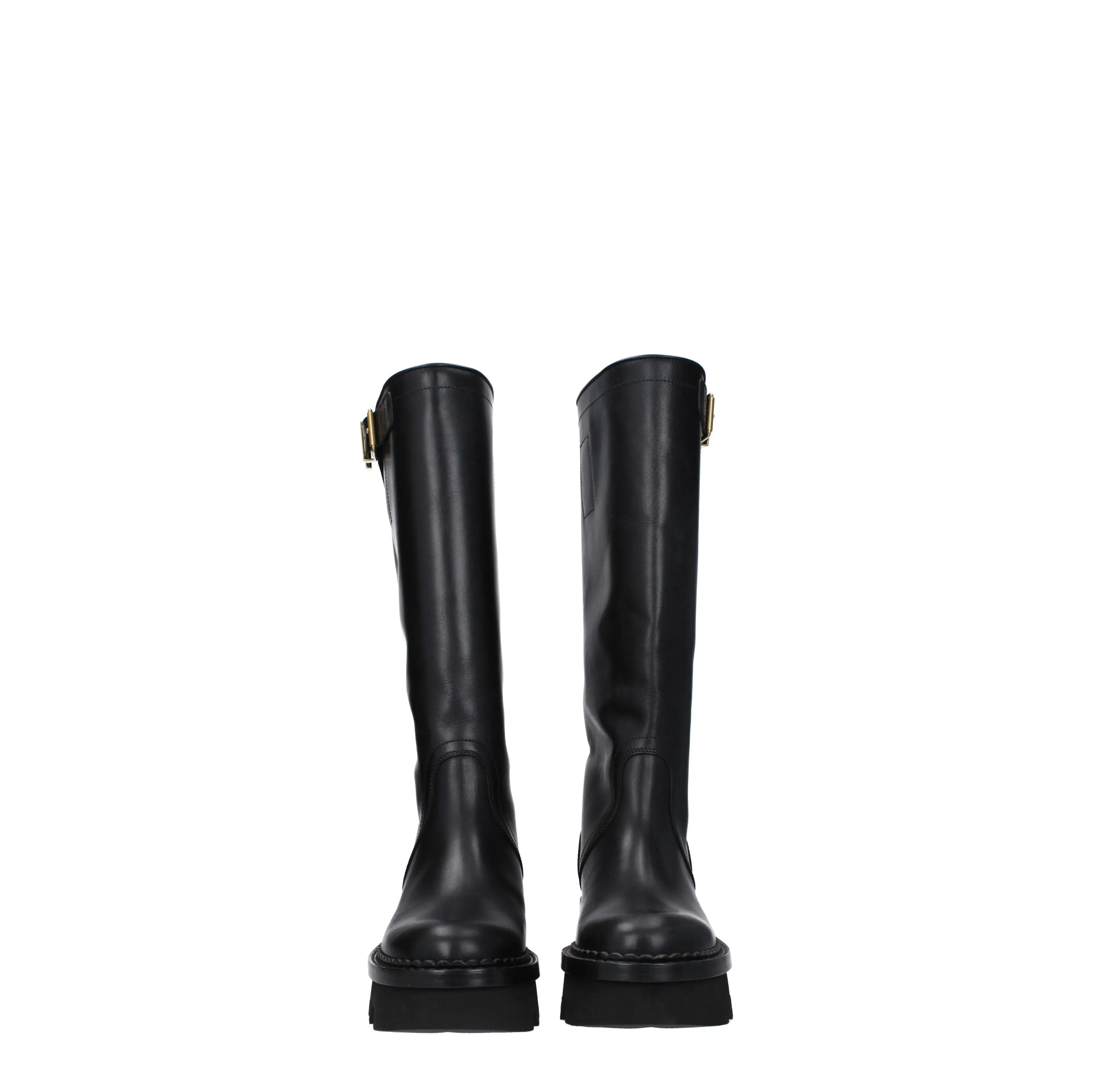 Chloé Stivali Donna Pelle Nero