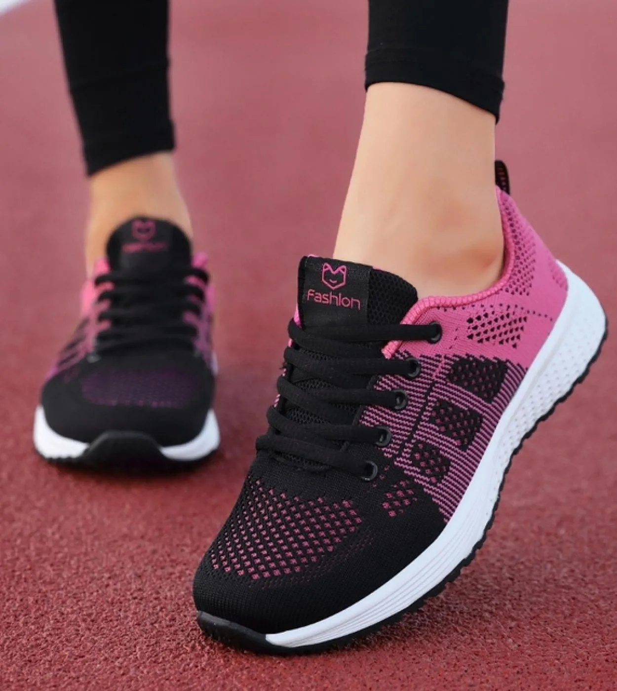 Comemore Summer Footwear Woman 2022 Flat Sneakers Women Sports Shoes Flats Casual Ladies Lace Up Mesh Light Breathable F