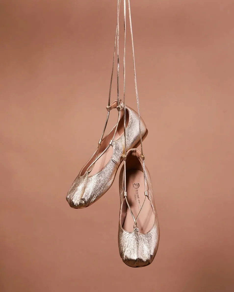 Divine Follie - Ballerina alla schiava gold