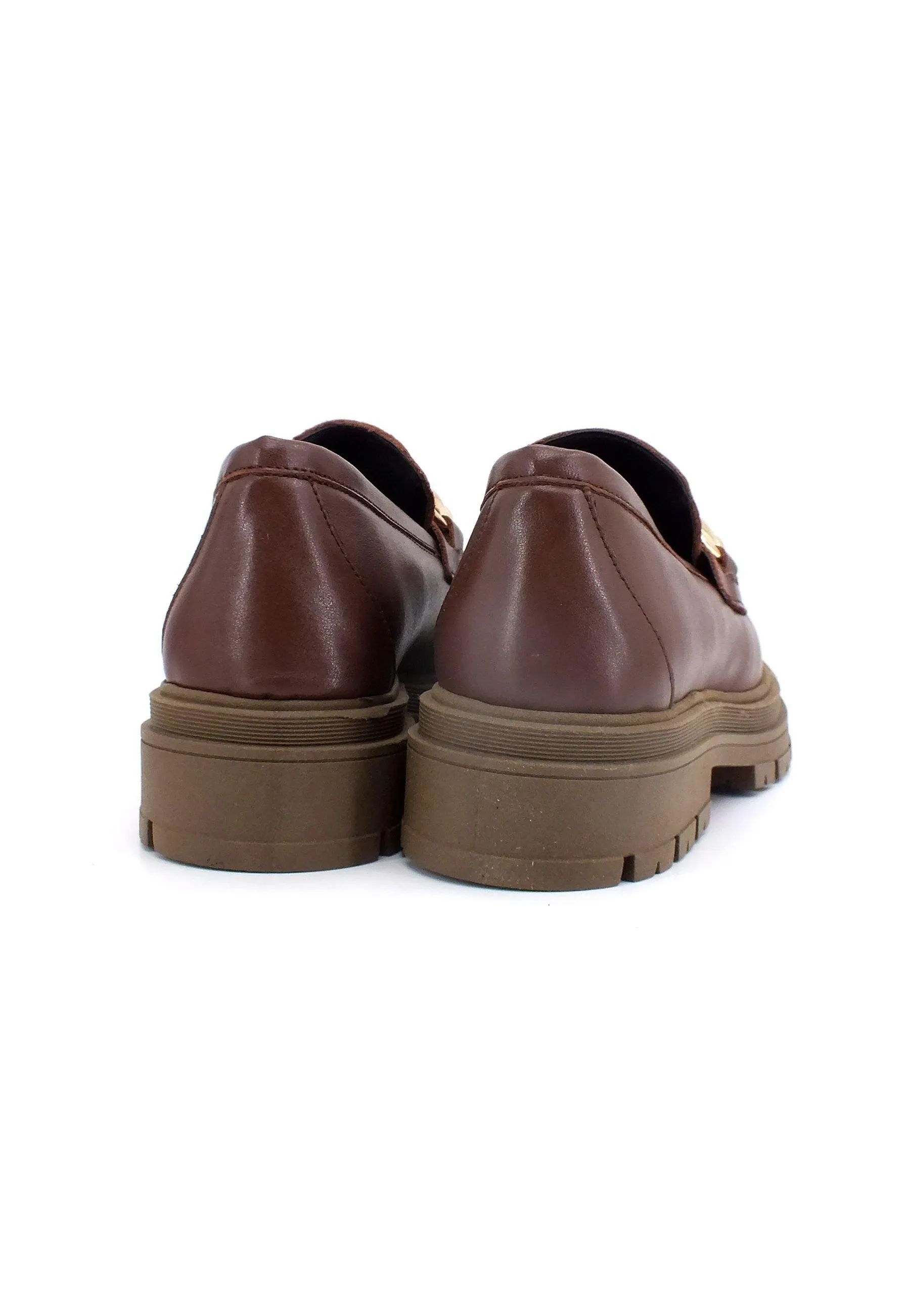 DIVINE FOLLIE Mocassino Morsetto Donna Cioccolato DF2234