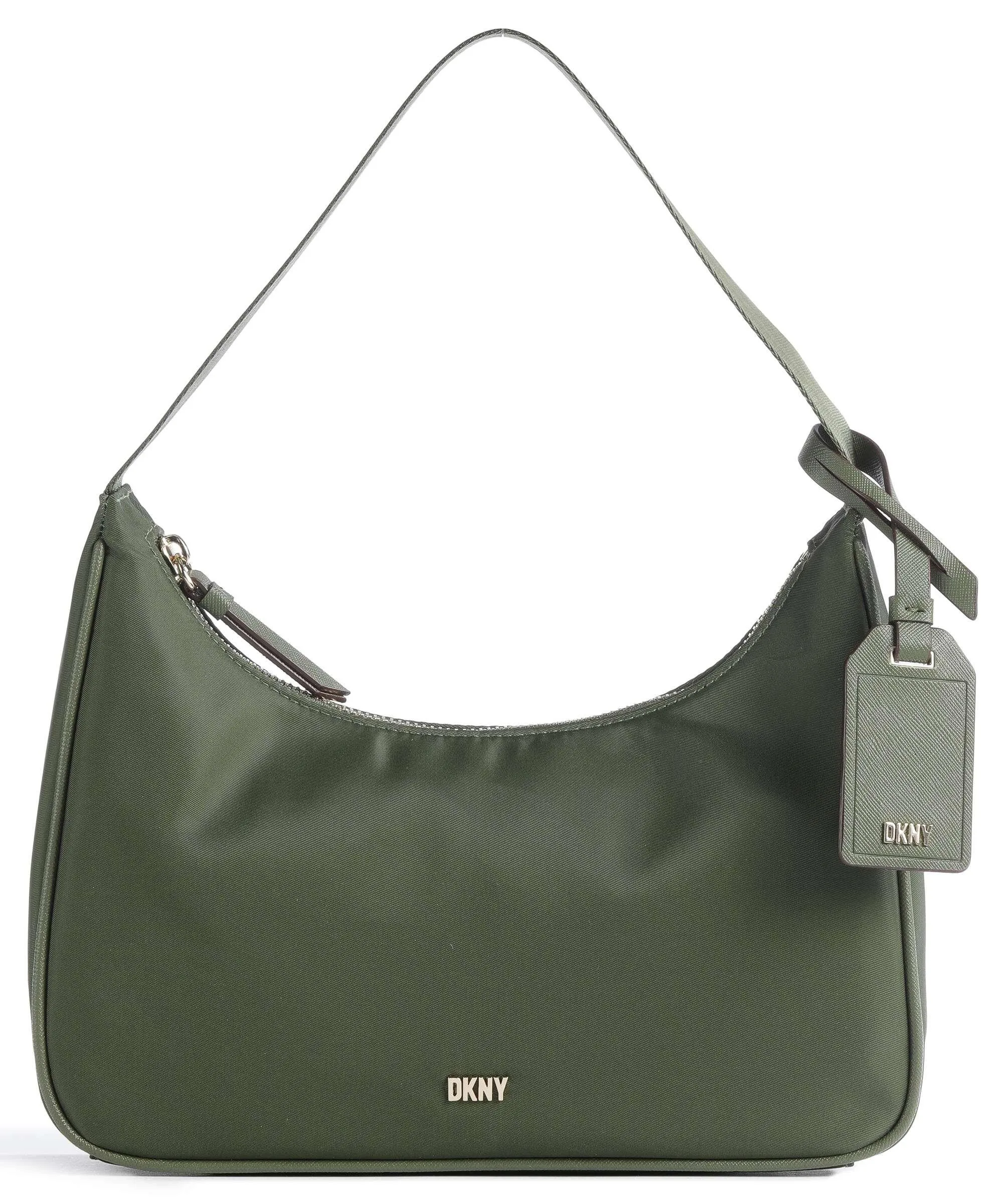  DKNY Casey Borsa hobo poliestere verde scuro  