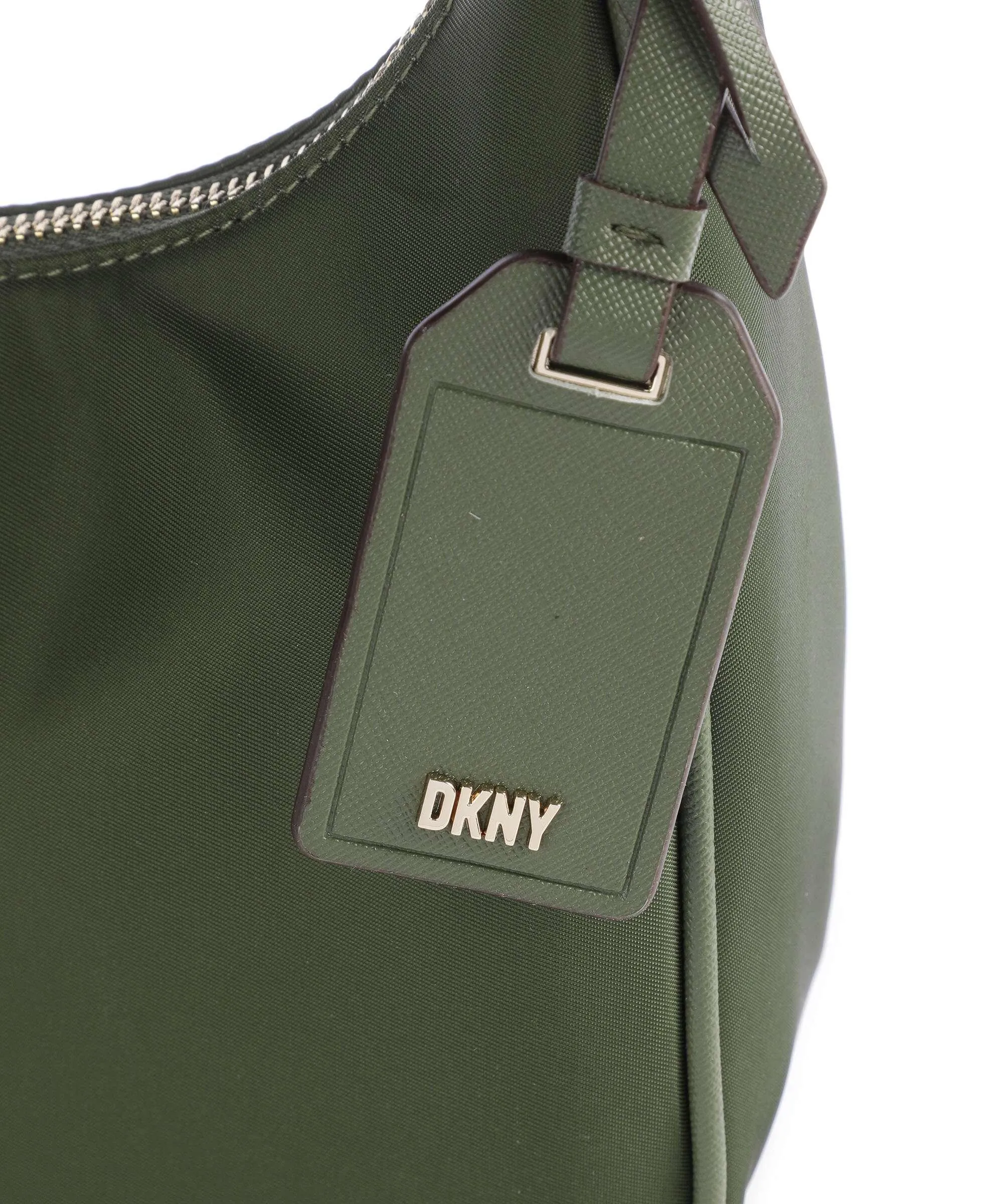  DKNY Casey Borsa hobo poliestere verde scuro  