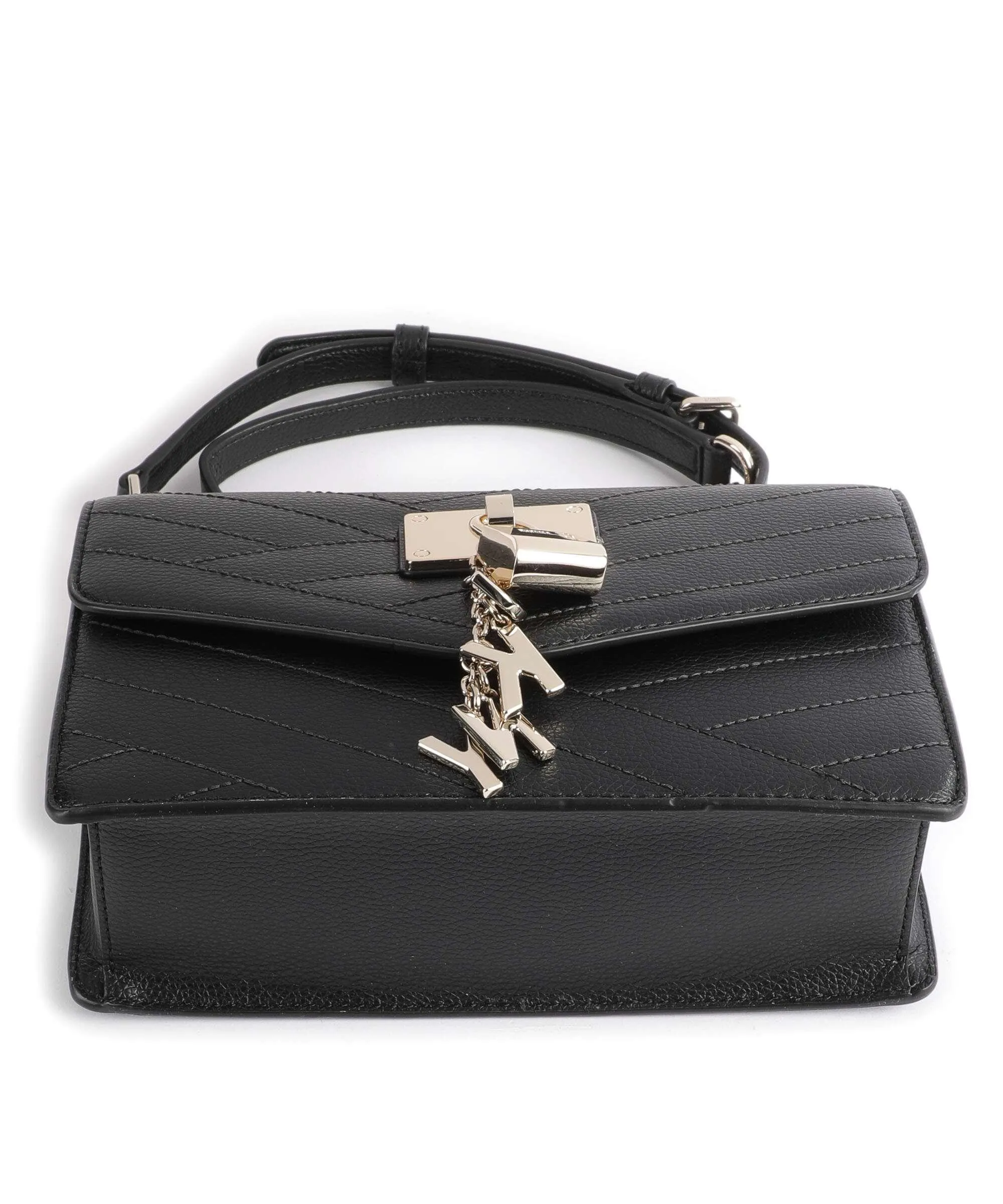  DKNY Elissa Borsa a spalla pelle sintetica nero  