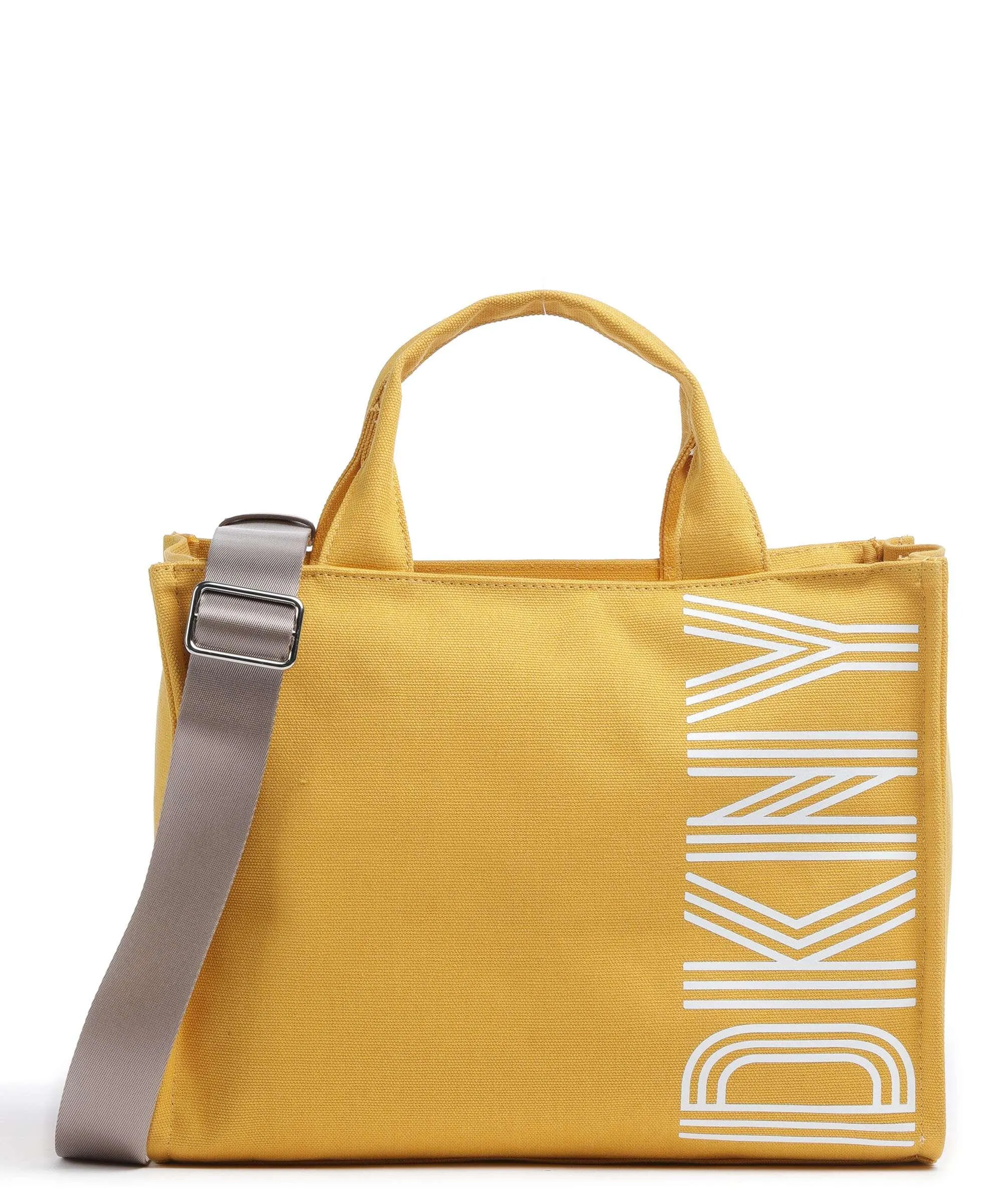  DKNY Noa Borsa a mano cotone giallo  