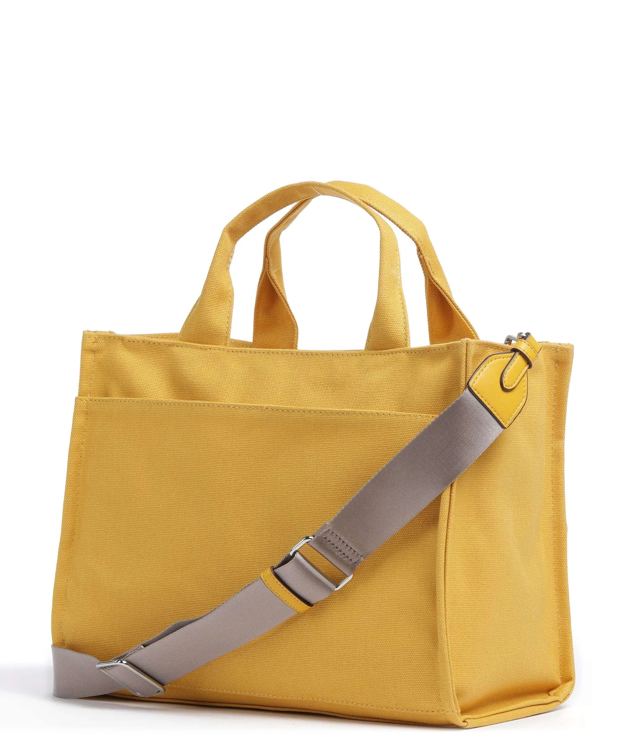  DKNY Noa Borsa a mano cotone giallo  