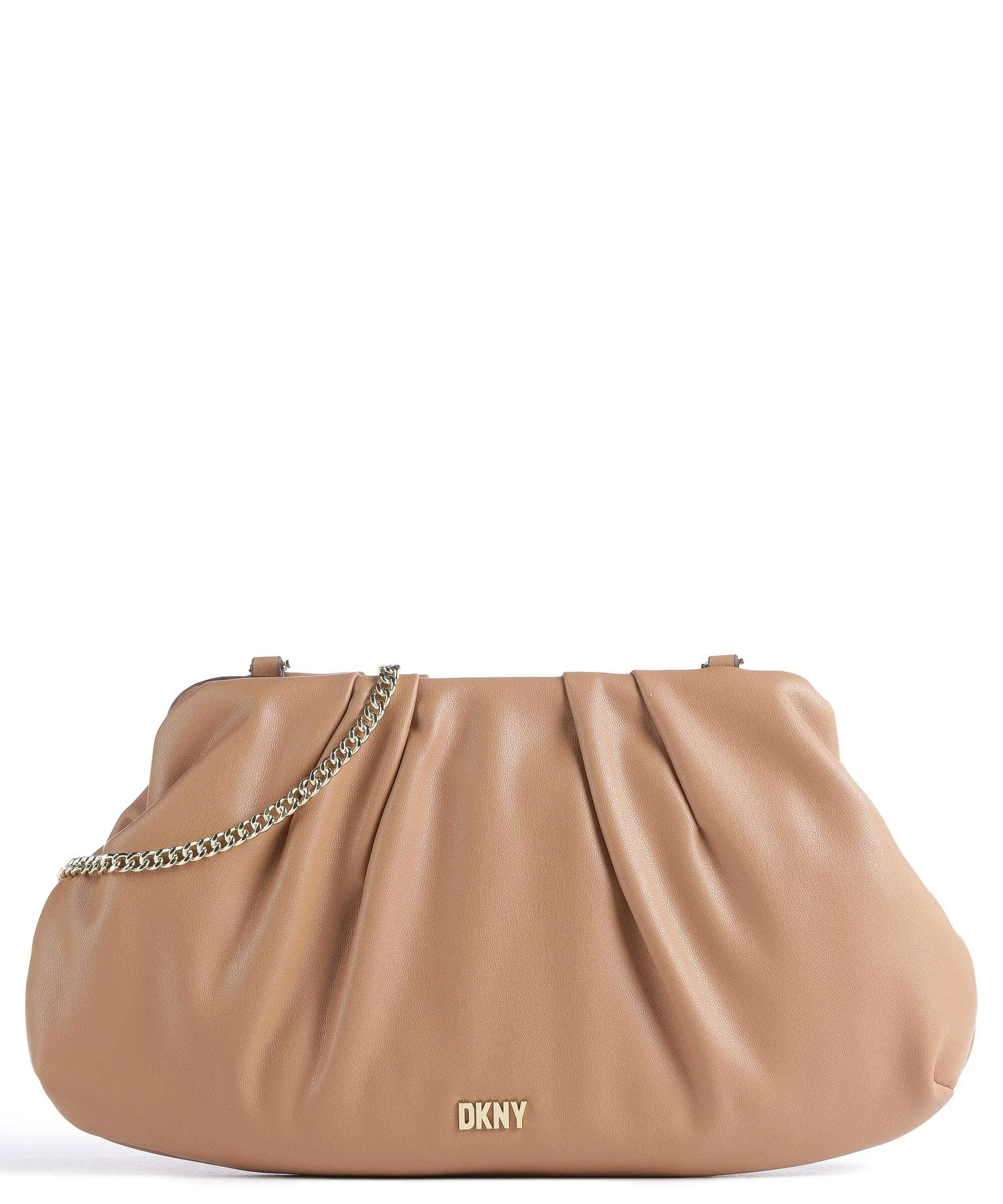  DKNY Presley Borsa a tracolla pelle sintetica marrone chiaro  