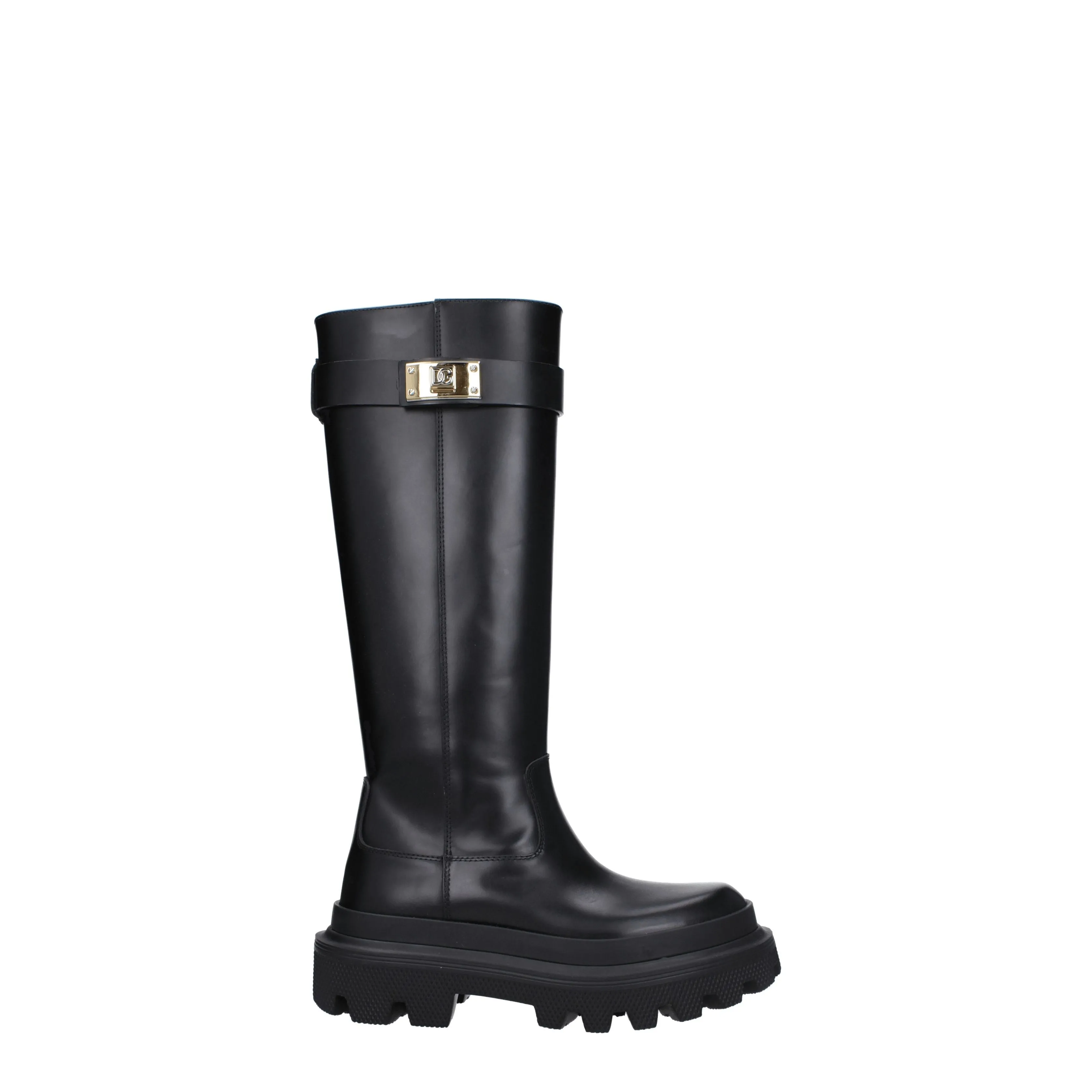 Dolce&Gabbana Stivali Donna Pelle Nero