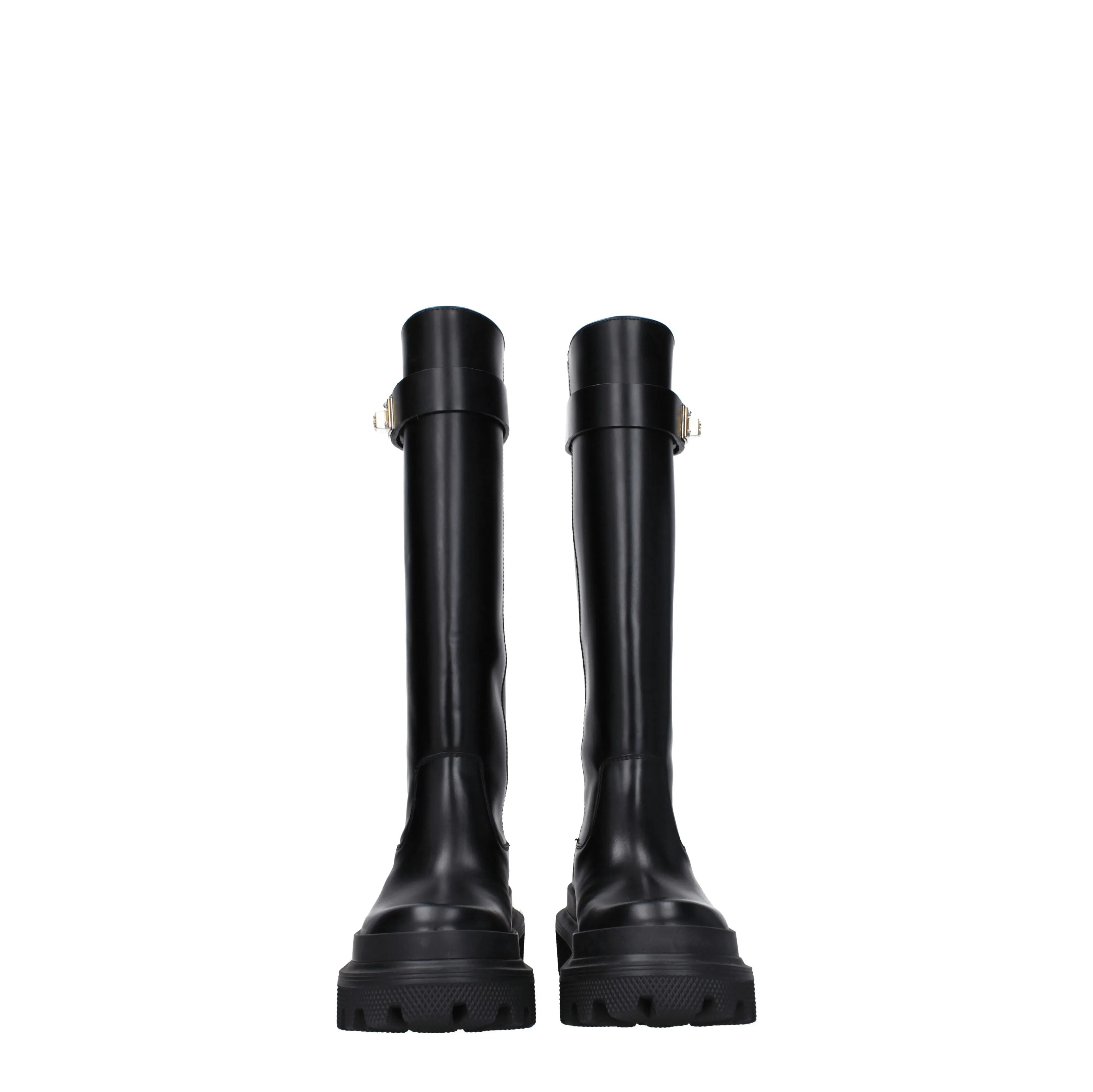 Dolce&Gabbana Stivali Donna Pelle Nero