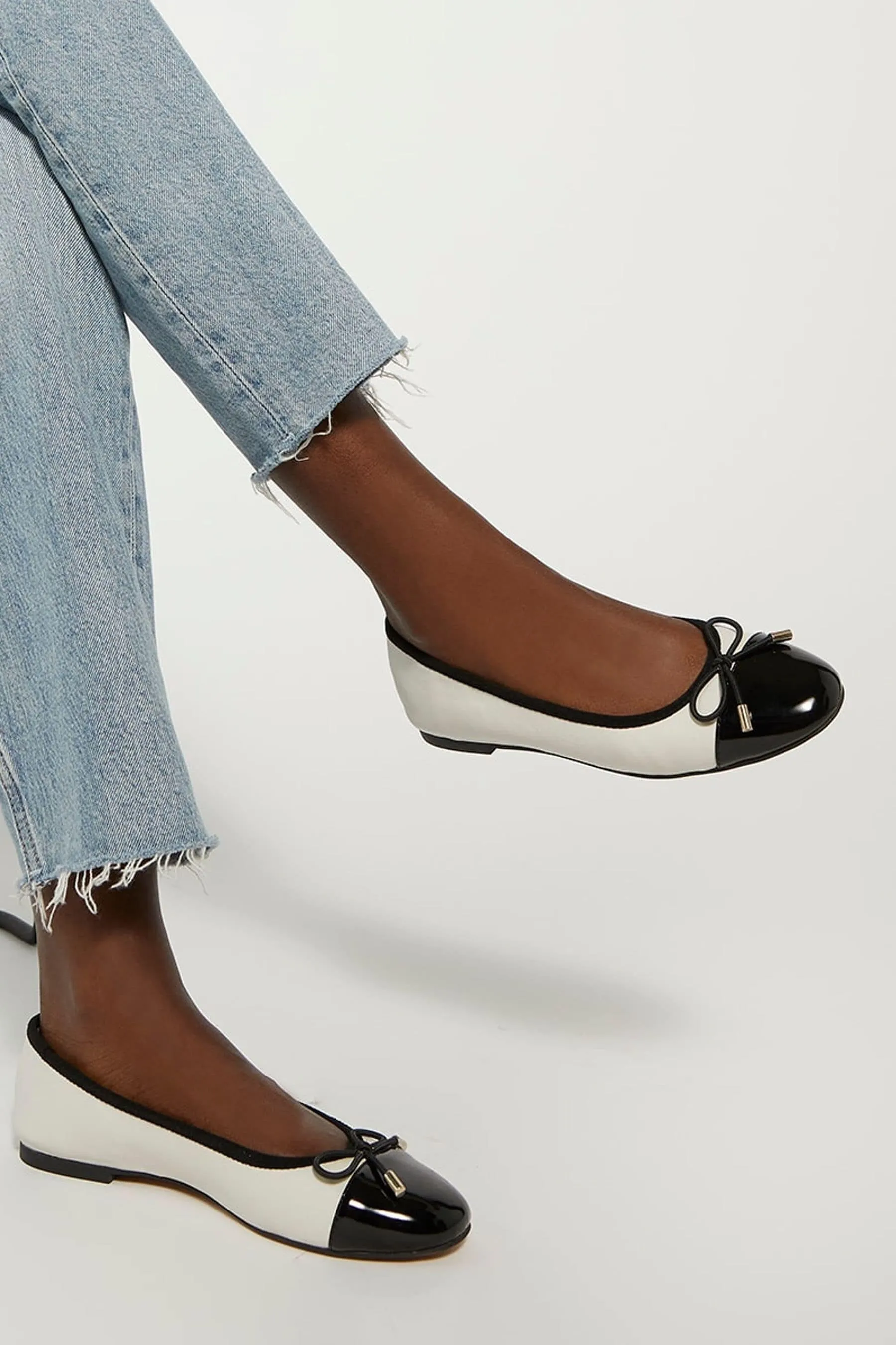Dune London - suola flessibile con suola più alta a contrasto Ballerine Scarpe basse