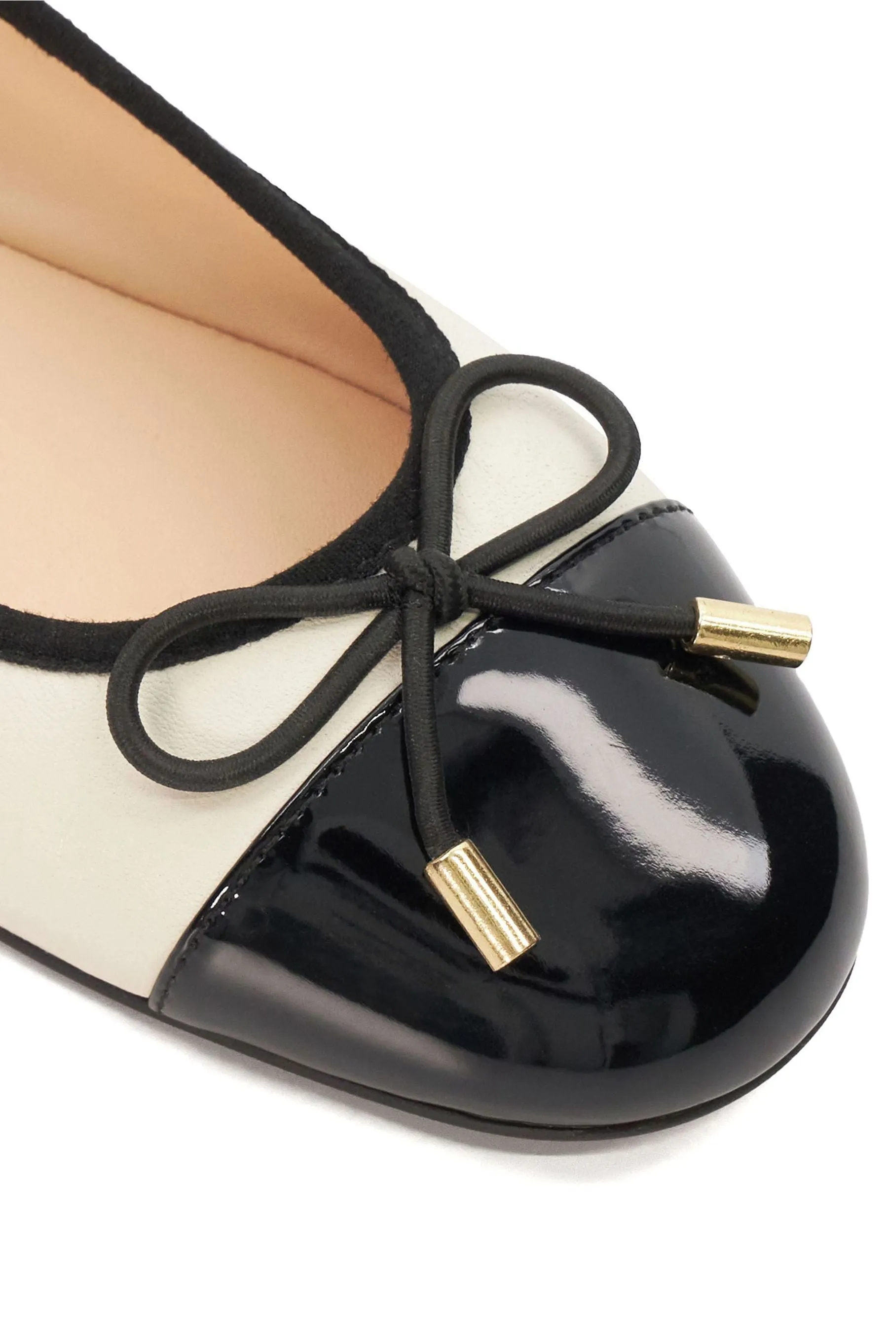 Dune London - suola flessibile con suola più alta a contrasto Ballerine Scarpe basse