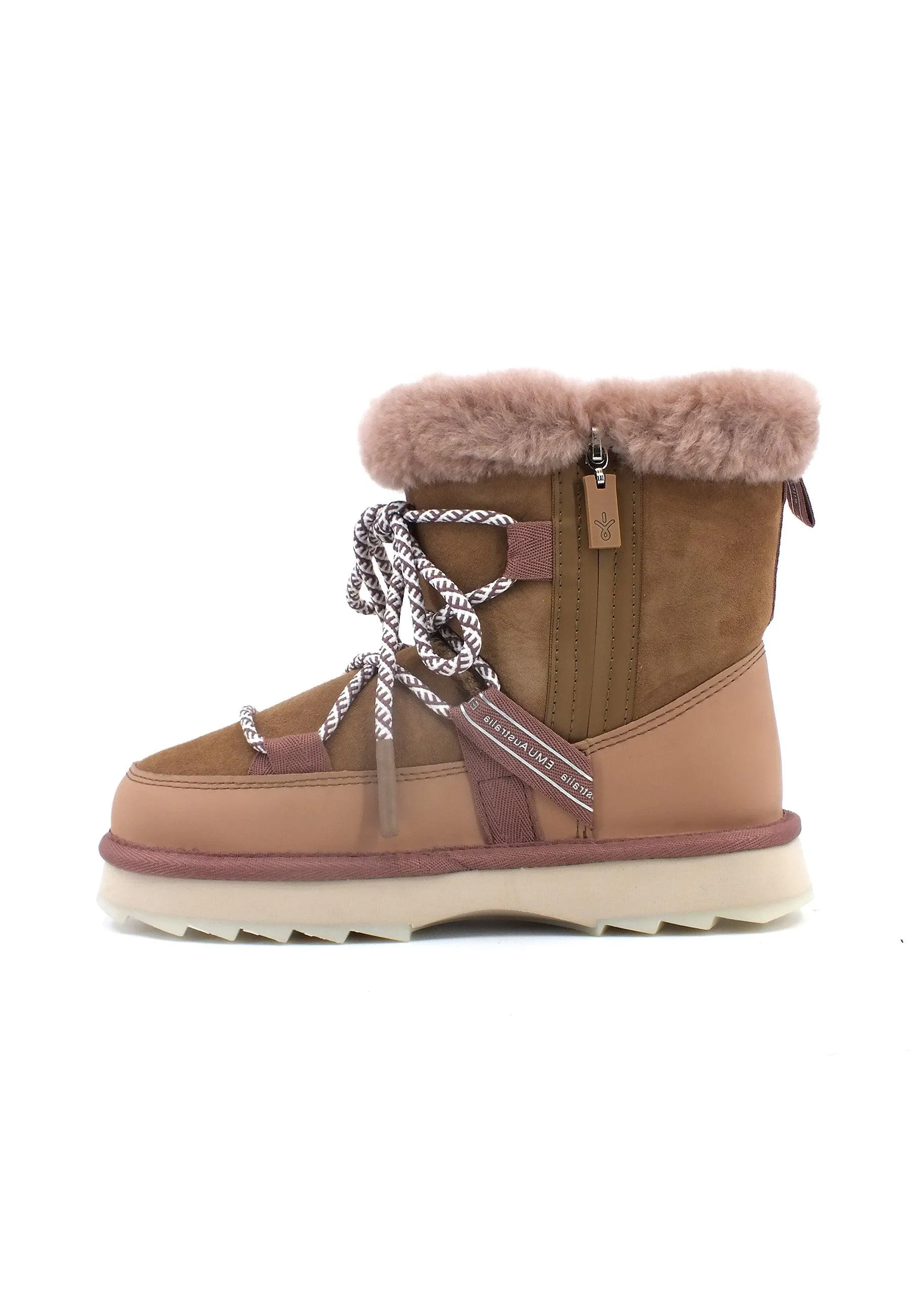 EMU Blurred Stivaletto Pelo Donna Camel W12641
