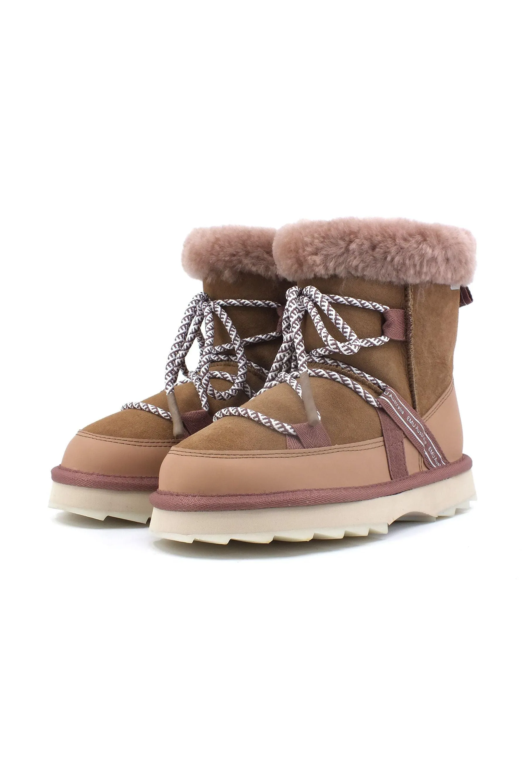 EMU Blurred Stivaletto Pelo Donna Camel W12641