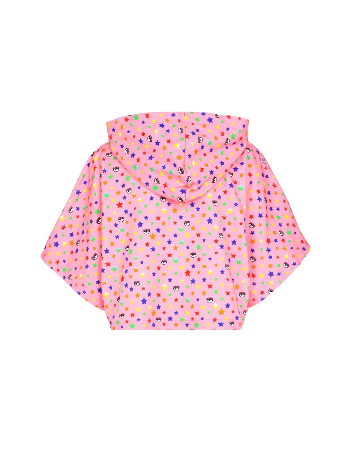 FELPA CROP CON STAMPA EYESTAR IN COTONE