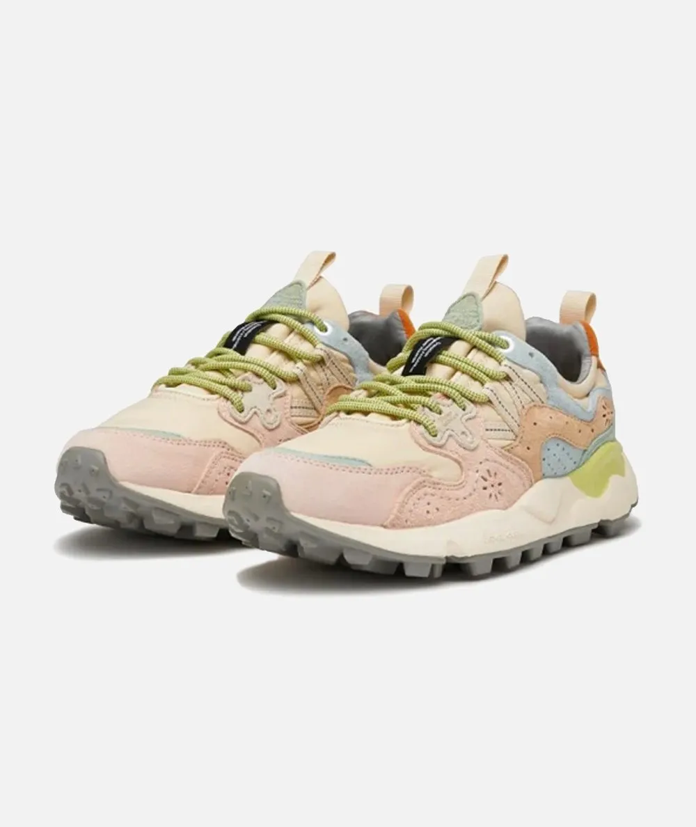 FLOWER MOUNTAIN DONNA--Sneakers in suede and technical fabric - YAMANO 3