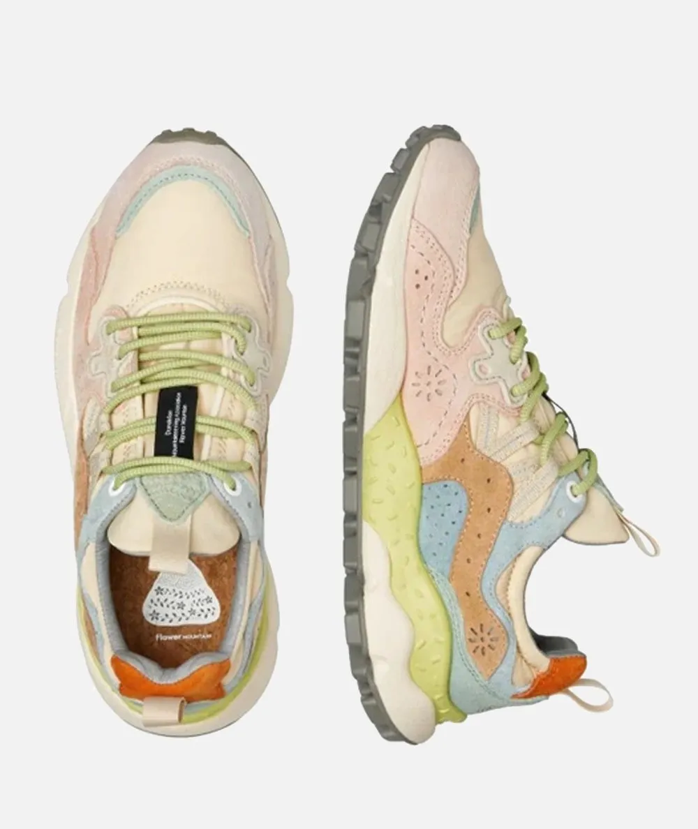 FLOWER MOUNTAIN DONNA--Sneakers in suede and technical fabric - YAMANO 3