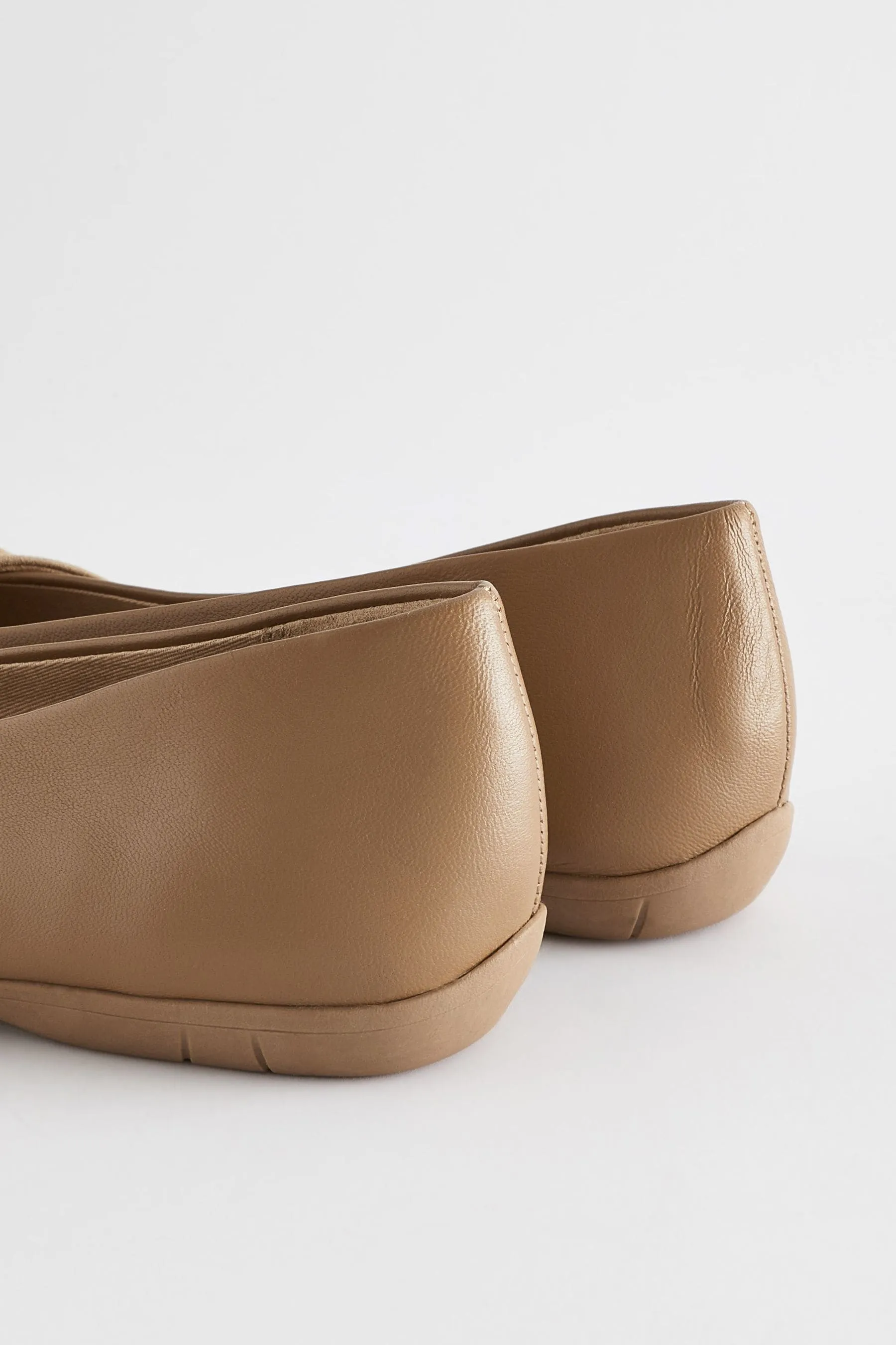 Forever Comfort - Ballerine Scarpe in pelle con incrocio
