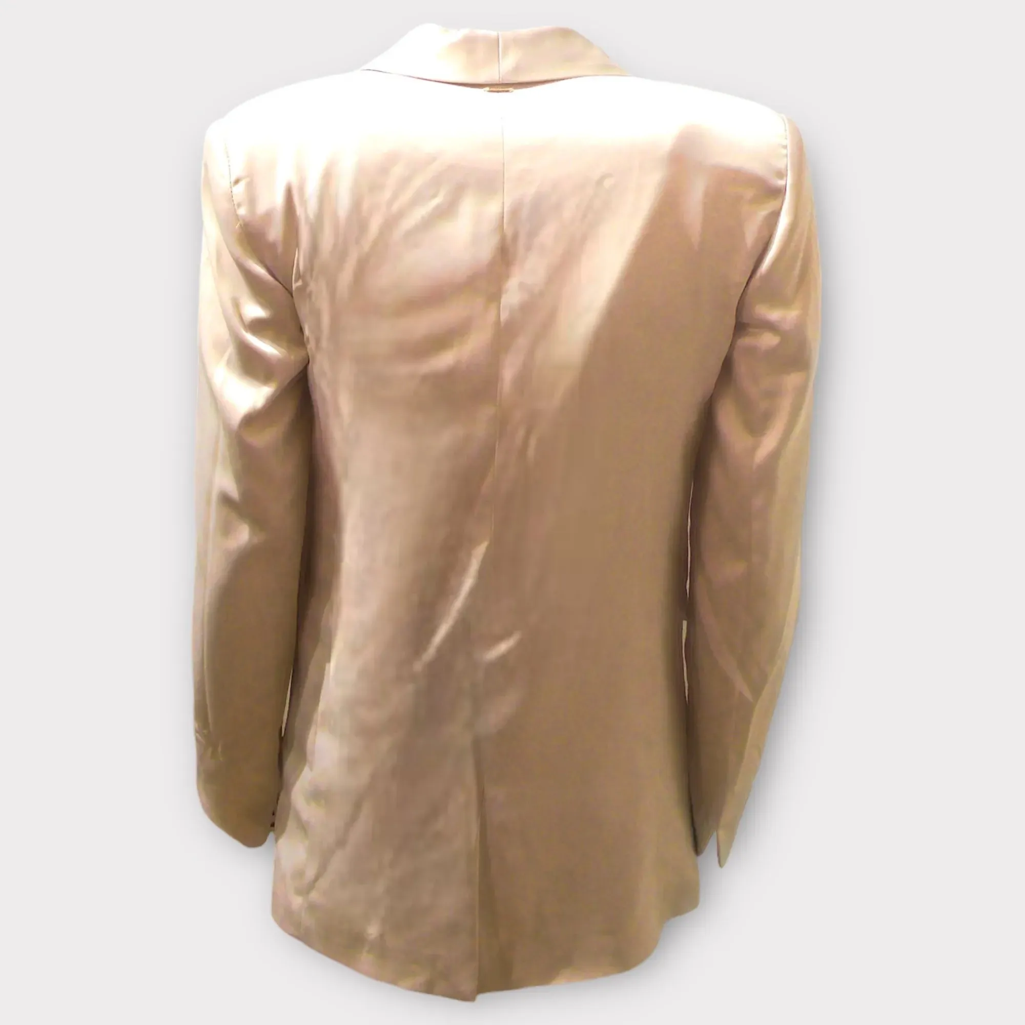Fracomina – Blazer slim monopetto in raso