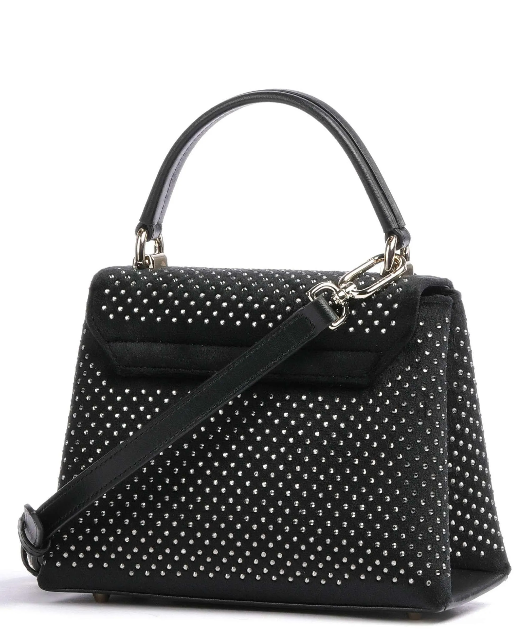  Furla 1927 Mini Borsa a mano velluti nero  
