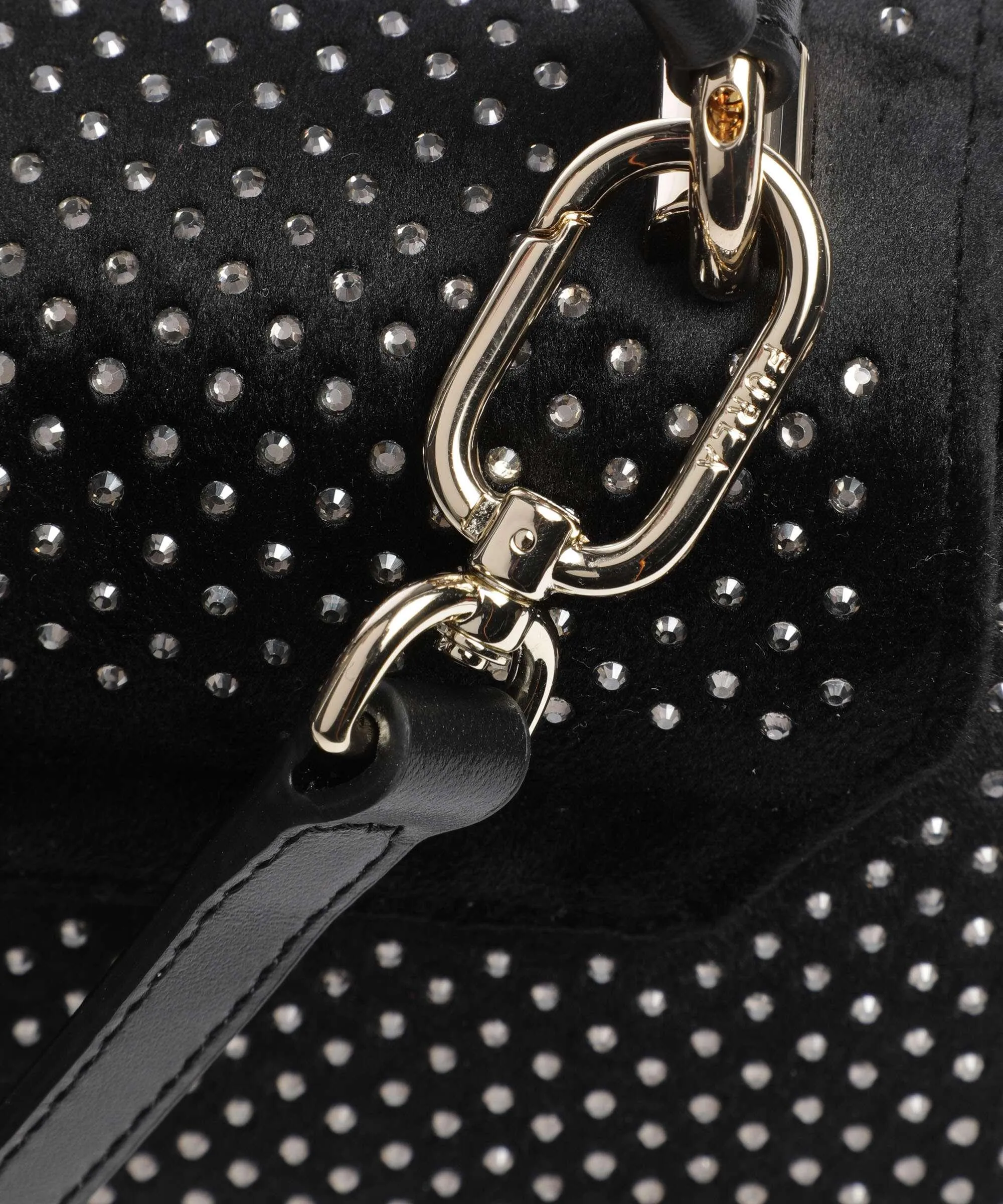  Furla 1927 Mini Borsa a mano velluti nero  