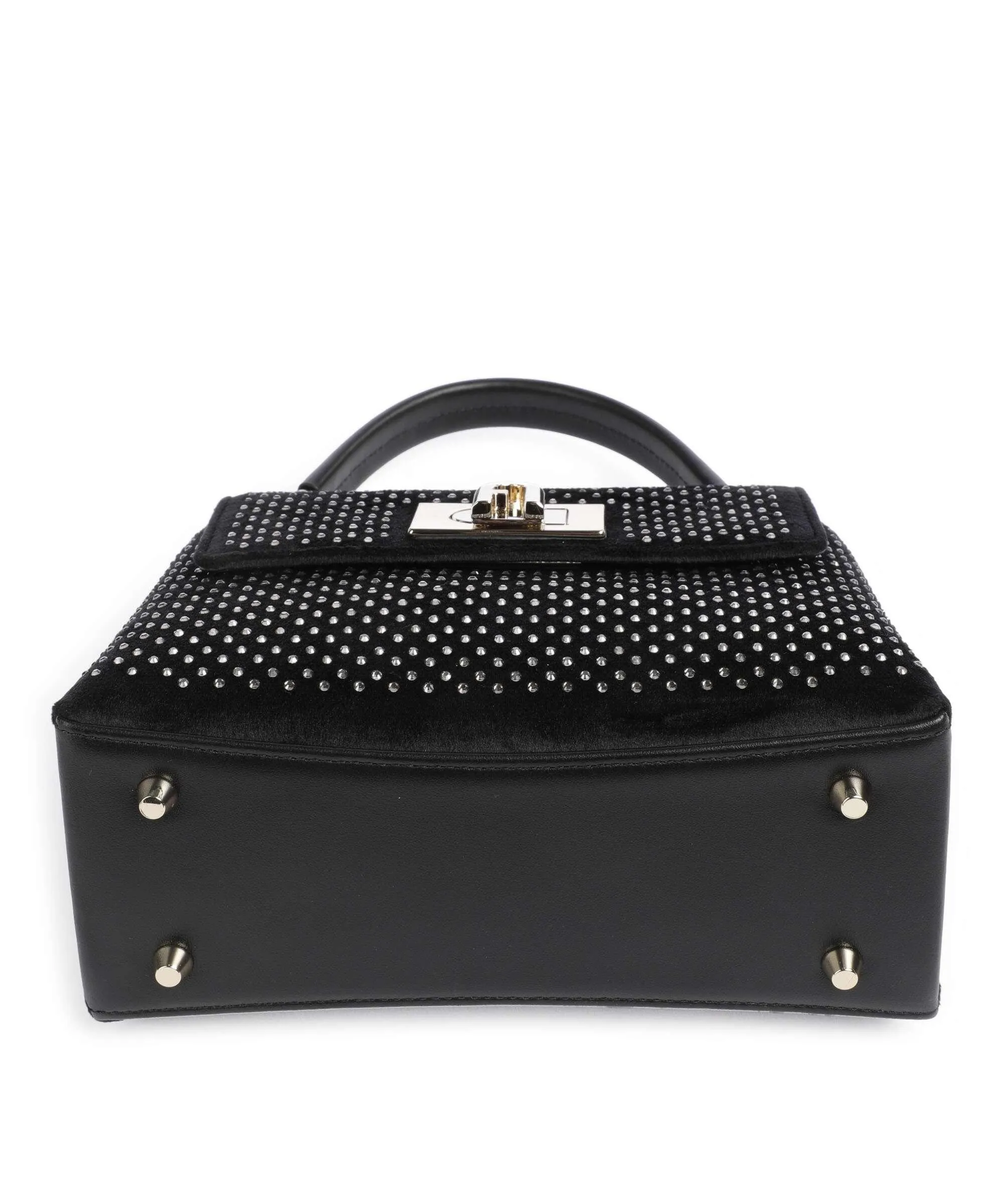  Furla 1927 Mini Borsa a mano velluti nero  