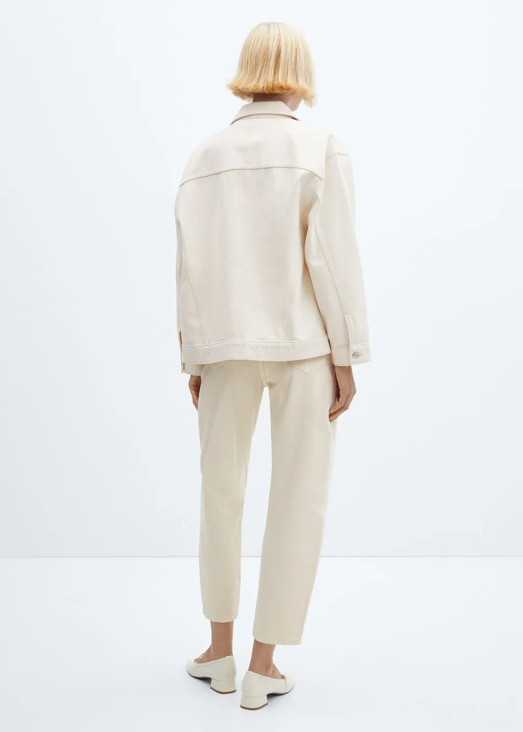 Giubbotto denim oversize