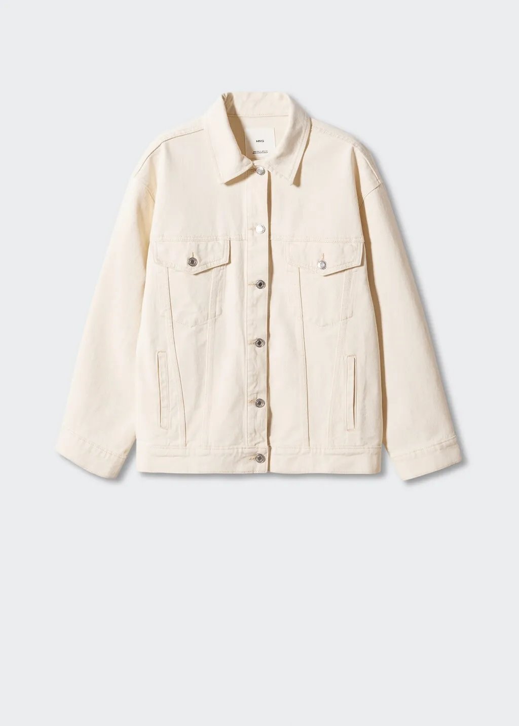 Giubbotto denim oversize
