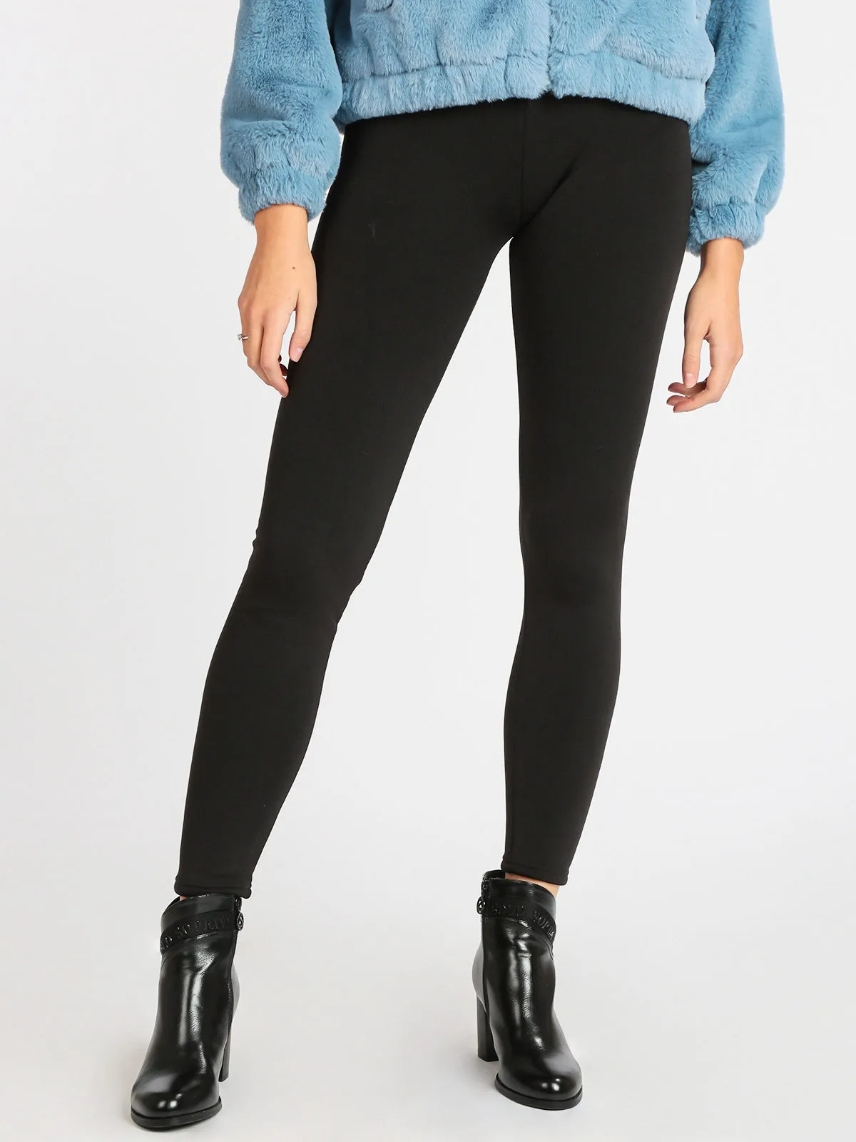 Gladys Legging femme avec intérieur matelassé