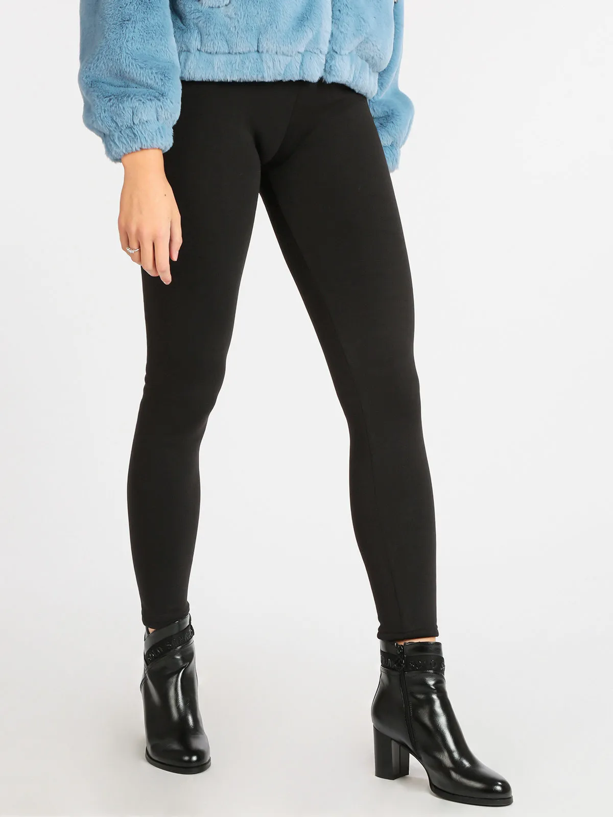 Gladys Legging femme avec intérieur matelassé