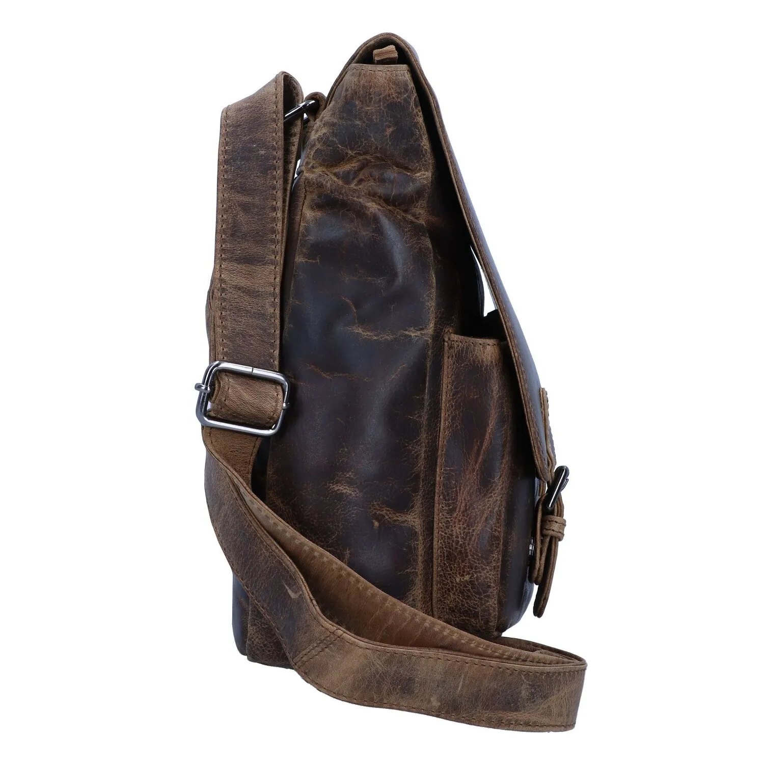 Greenland Nature Borsa a tracolla Montana in pelle 27 cm