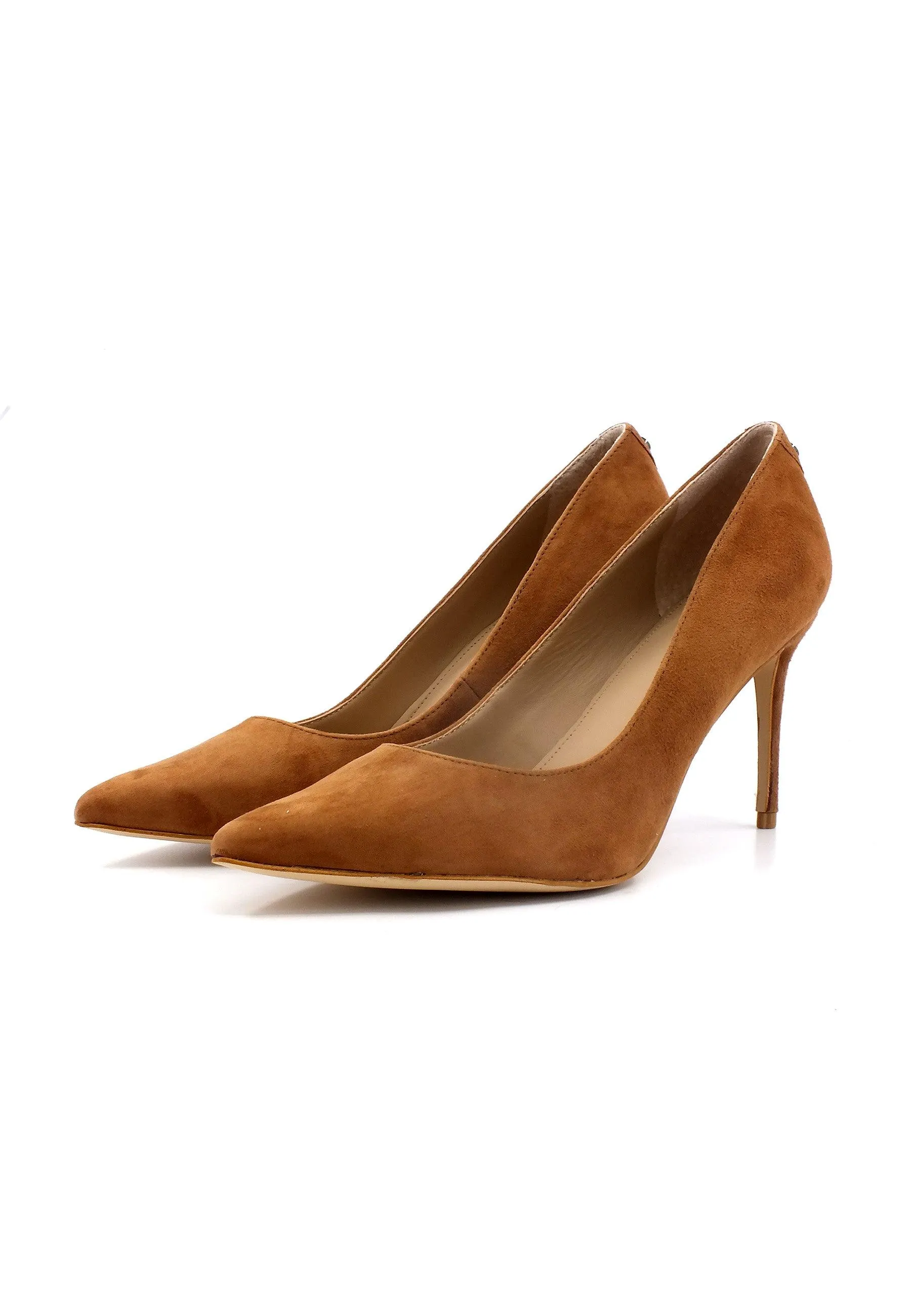 GUESS Décolléte Scamosciato Donna Cognac FL7RICSUE08
