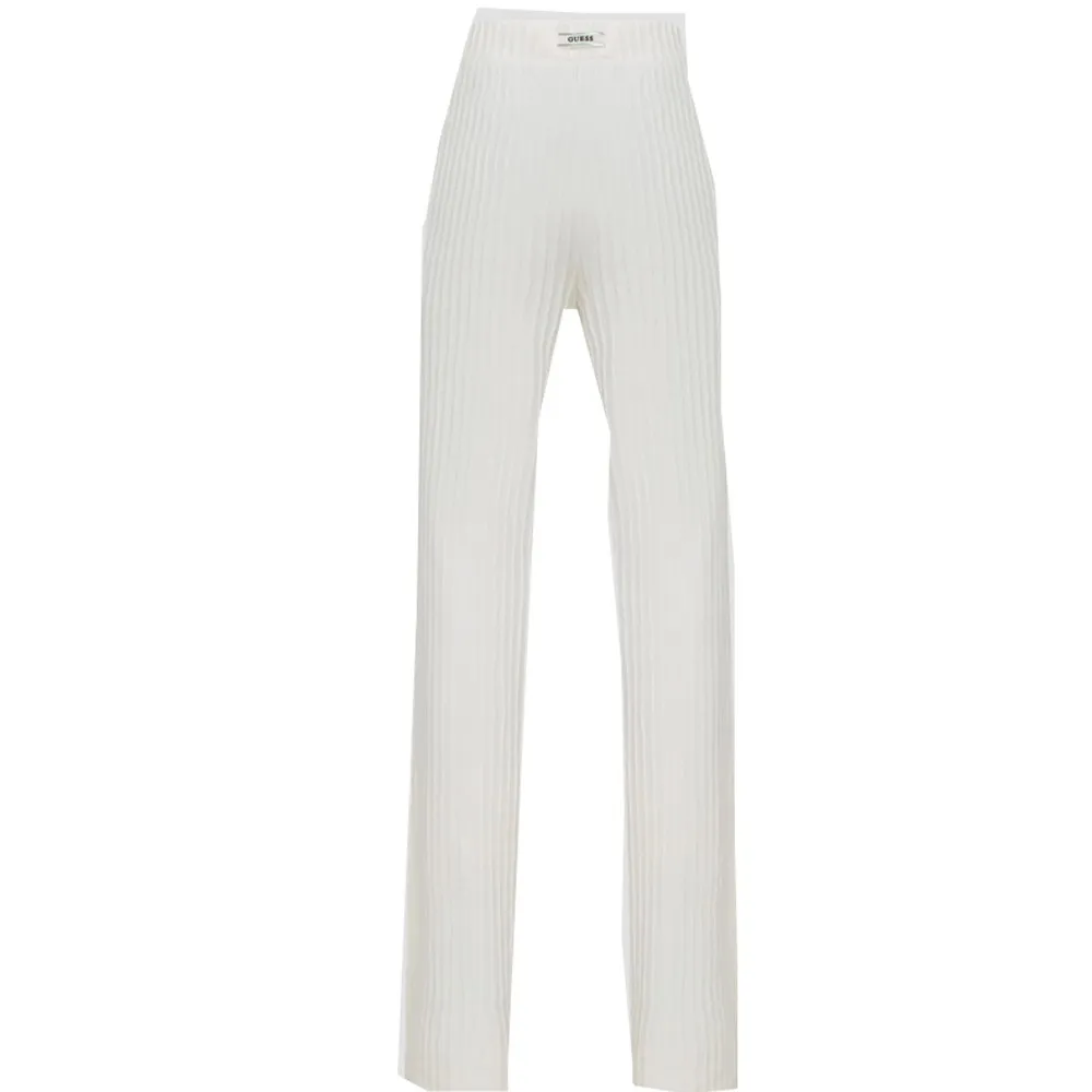 Guess pantaloni Anneka Flare V4RB06 KC2U2 G042 Snow Cap