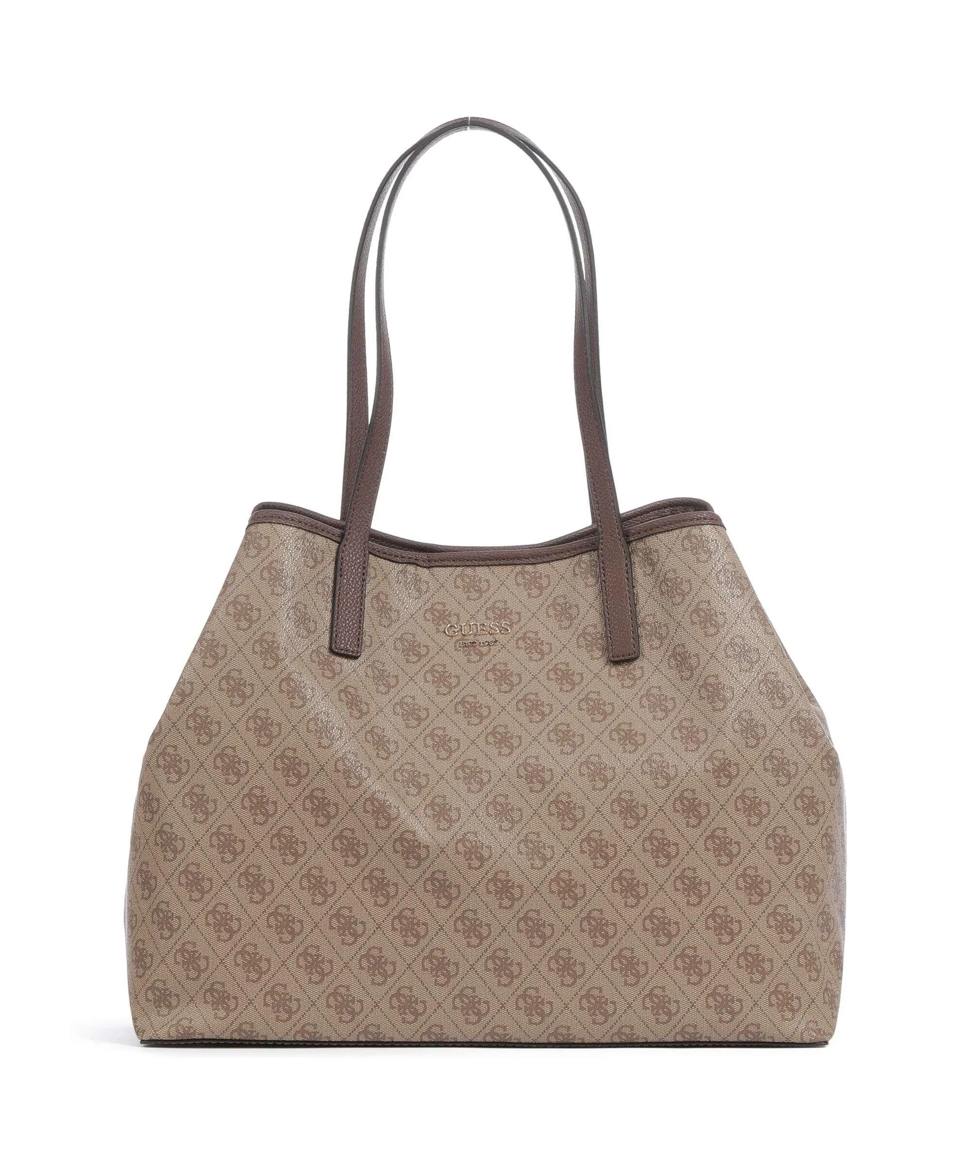 Guess Vikky Borsa shopper pelle sintetica marrone chiaro  