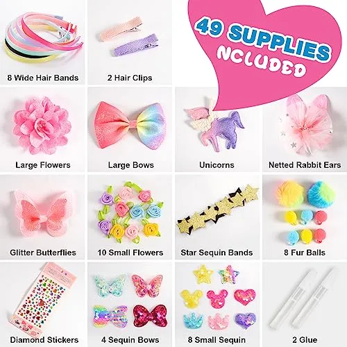 HappyKidsClub Giochi Bambina 4 5 6 7 8 9 10 Anni Femmina, Regalo Bambina 5-10 Anni Femmina Lavoretti Creativi per Bambini Ragazz