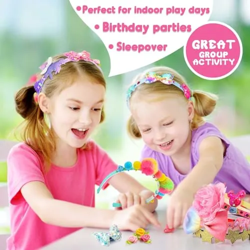HappyKidsClub Giochi Bambina 4 5 6 7 8 9 10 Anni Femmina, Regalo Bambina 5-10 Anni Femmina Lavoretti Creativi per Bambini Ragazz