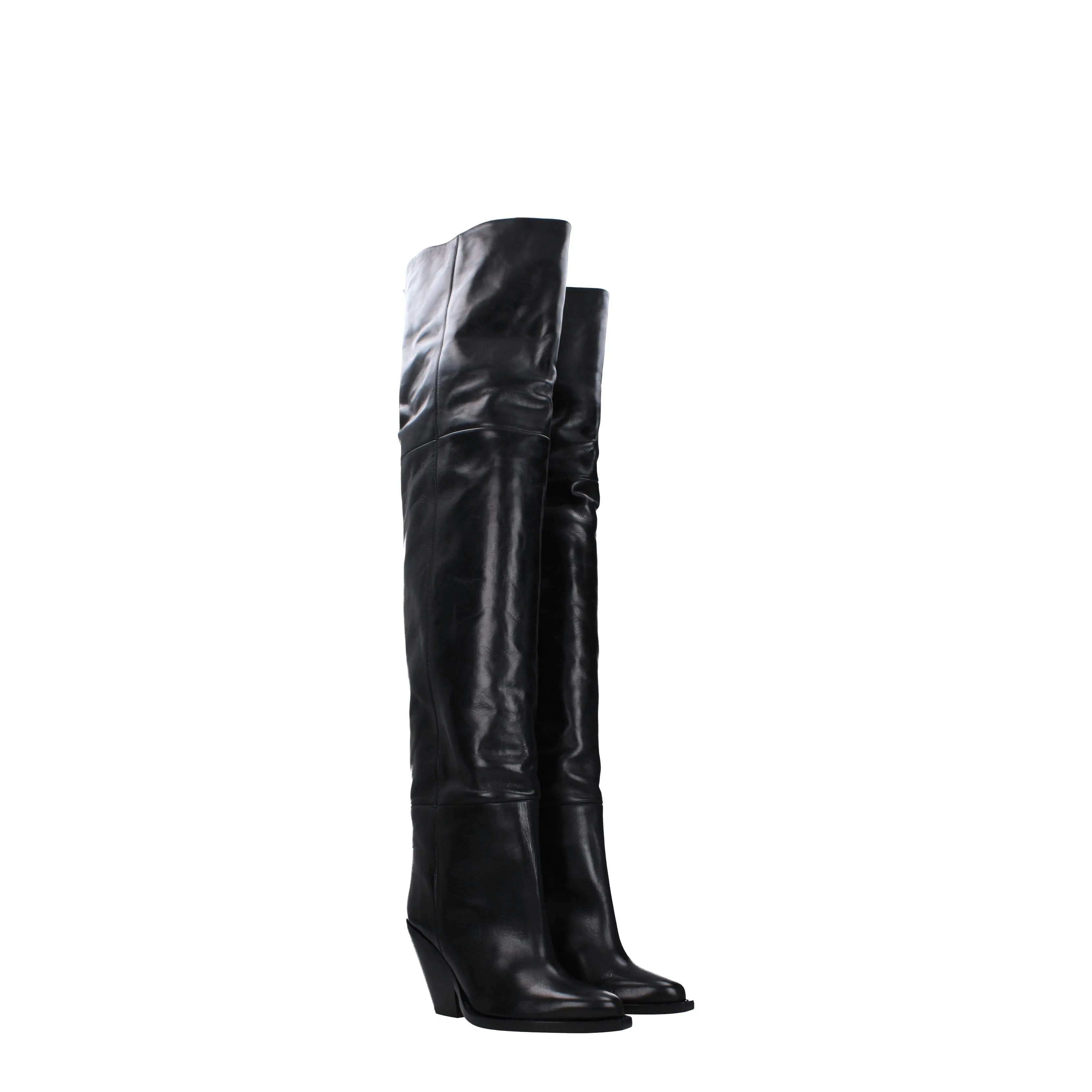 Isabel Marant Stivali Donna Pelle Nero