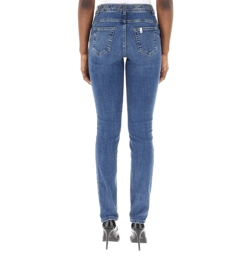 Jeans con strass