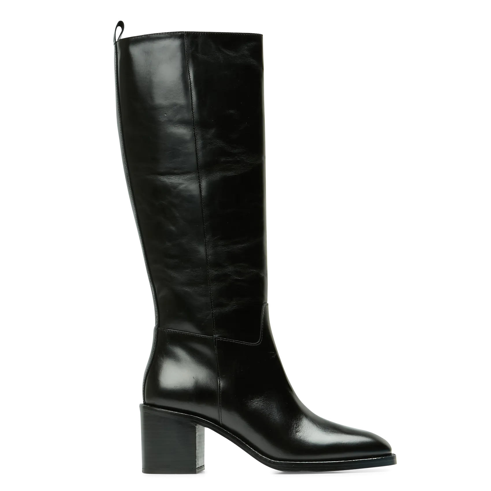  JONAK   BONNIE - Stivali in pelle con tacco | Nero