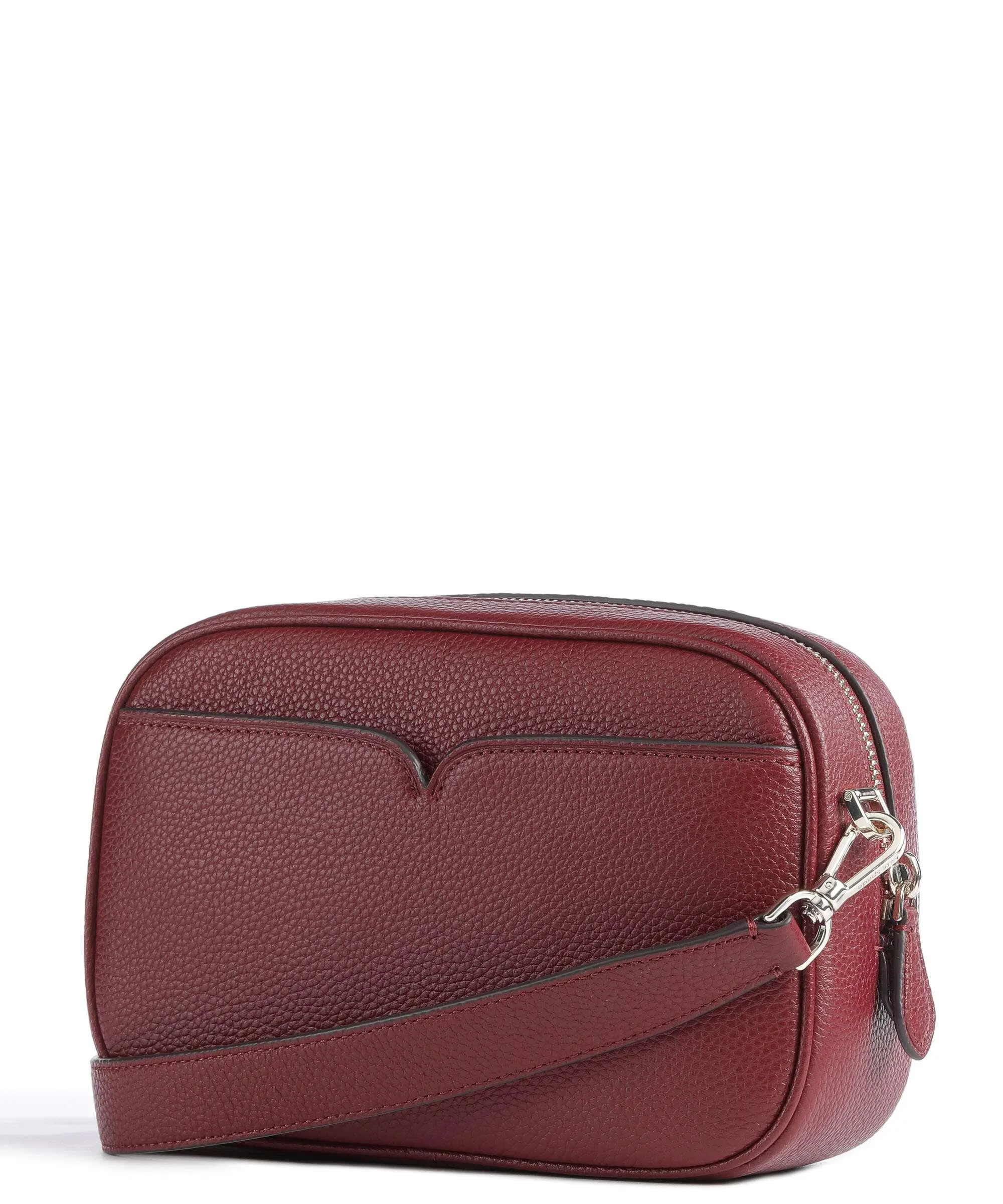  Kate Spade New York Astrid Borsa a tracolla pelle di vacchetta grana rosso scuro  