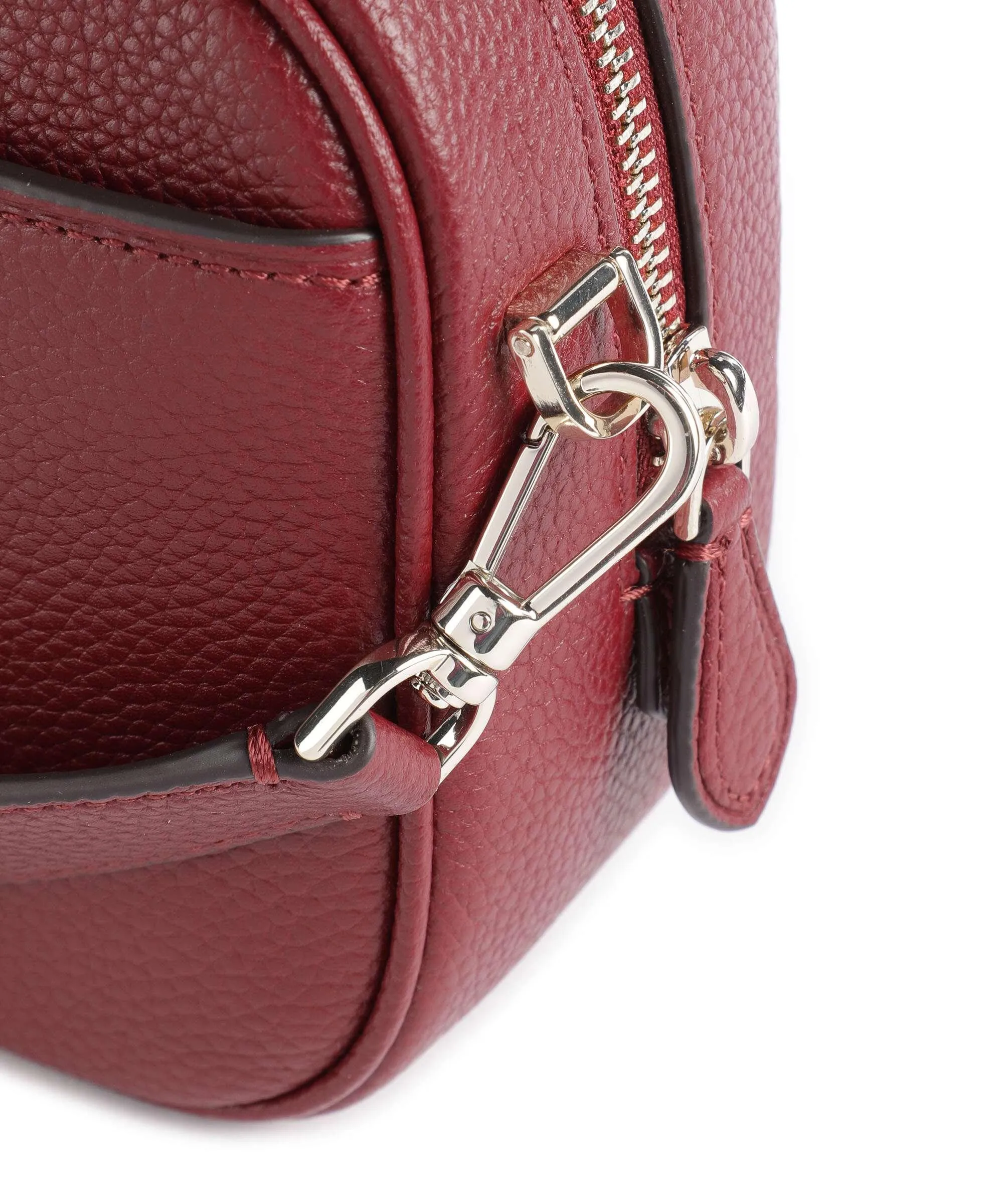  Kate Spade New York Astrid Borsa a tracolla pelle di vacchetta grana rosso scuro  