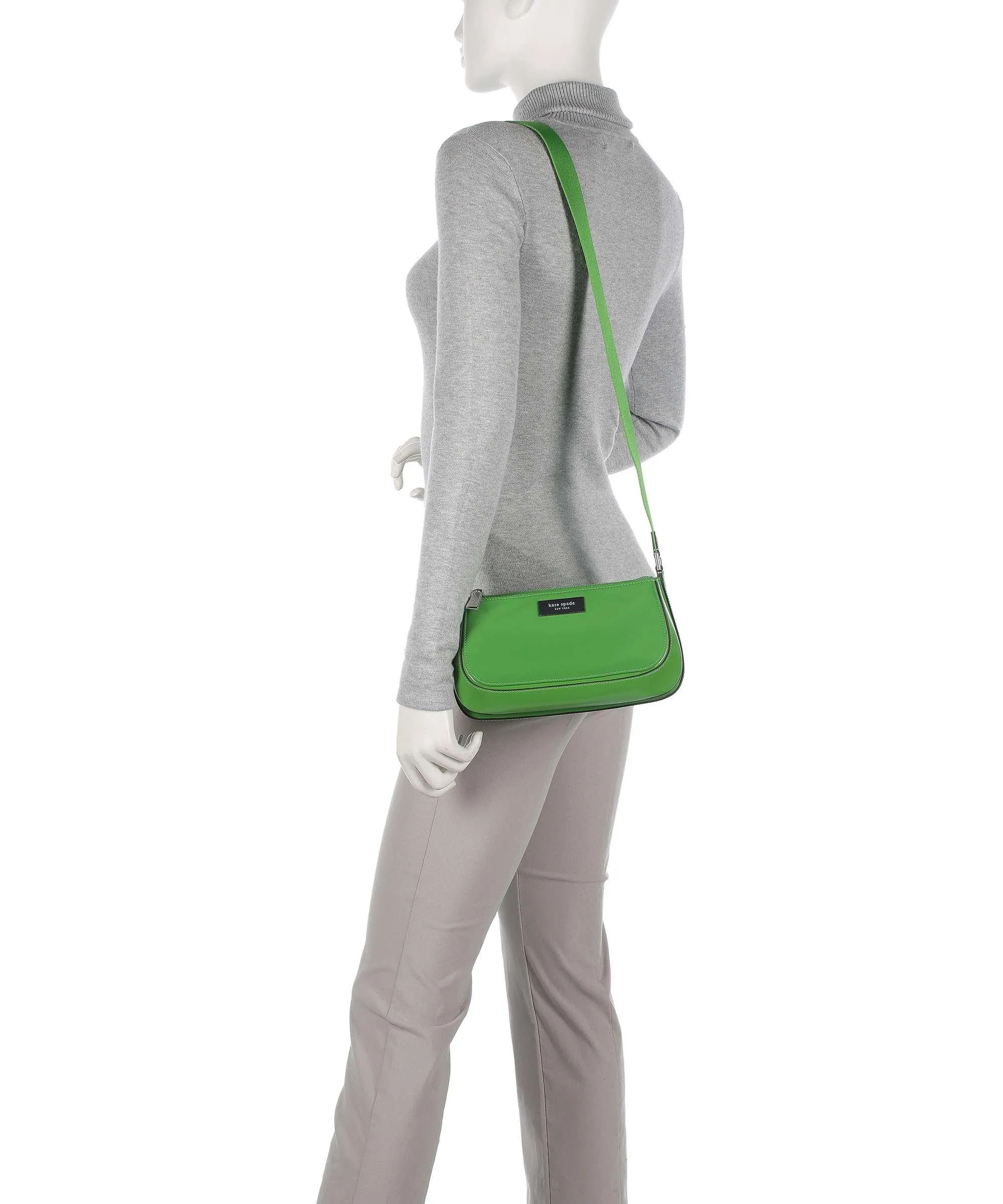  Kate Spade New York Sam Icon Borsa a tracolla poliammide riciclato verde  