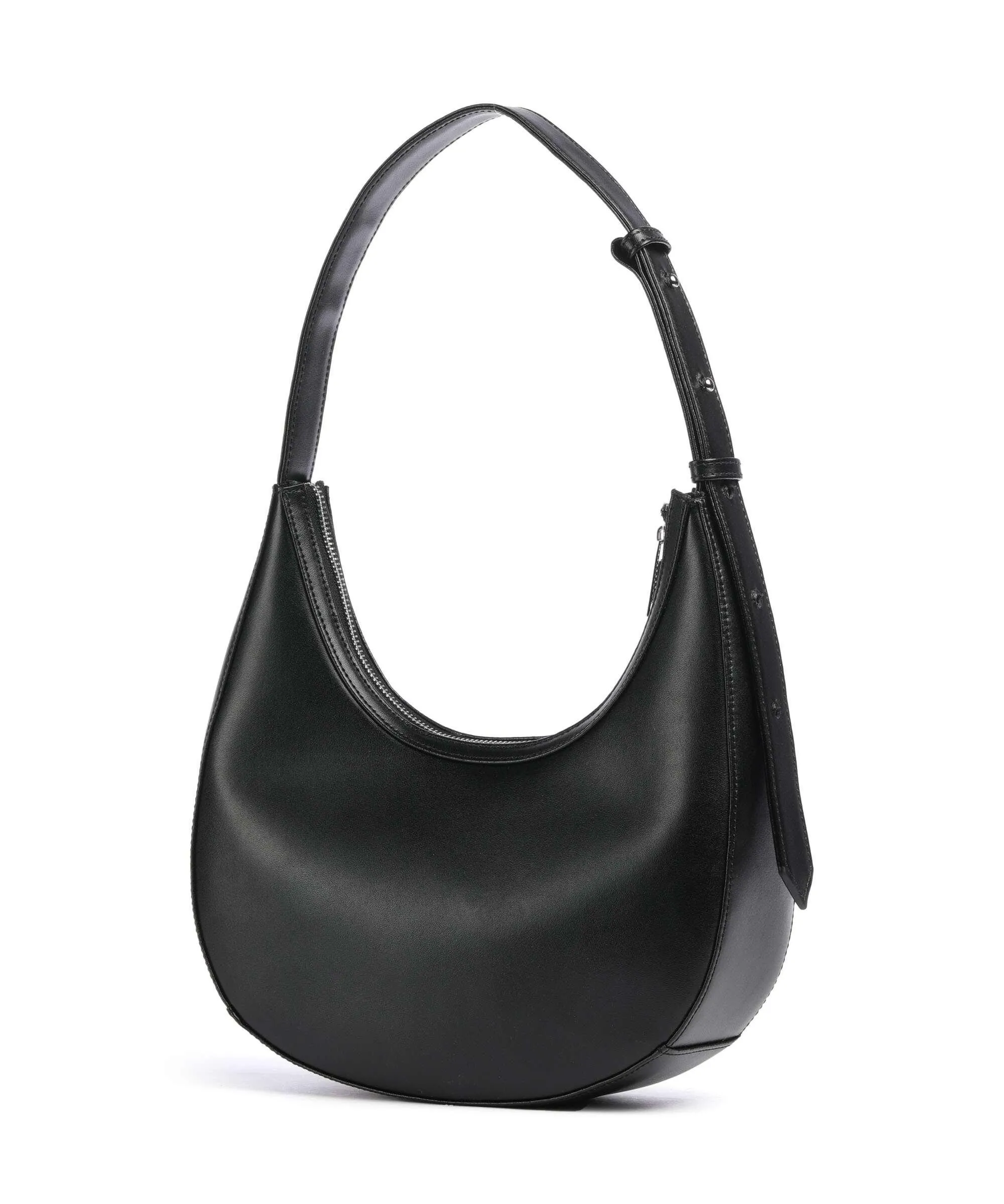  Kazar Lara Borsa a spalla pelle a grana fine nero  
