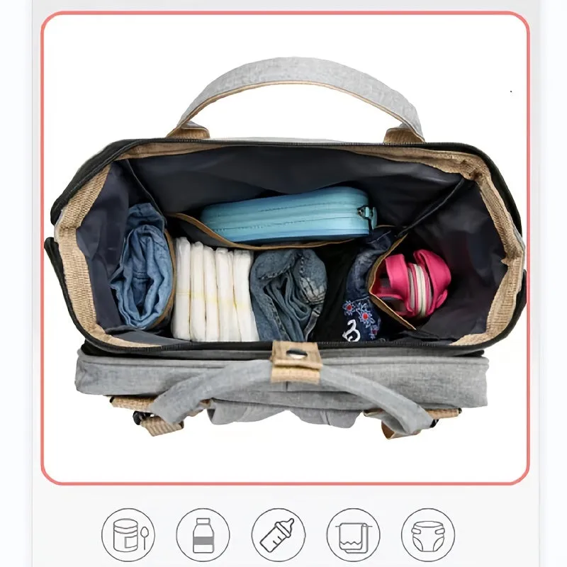 La Borsa Per Mummia Pieghevole Per Culla Definitiva: Borsa Da Viaggio Multiuso Di Grande Capacità Per La Mamma, Natale, Hallowee