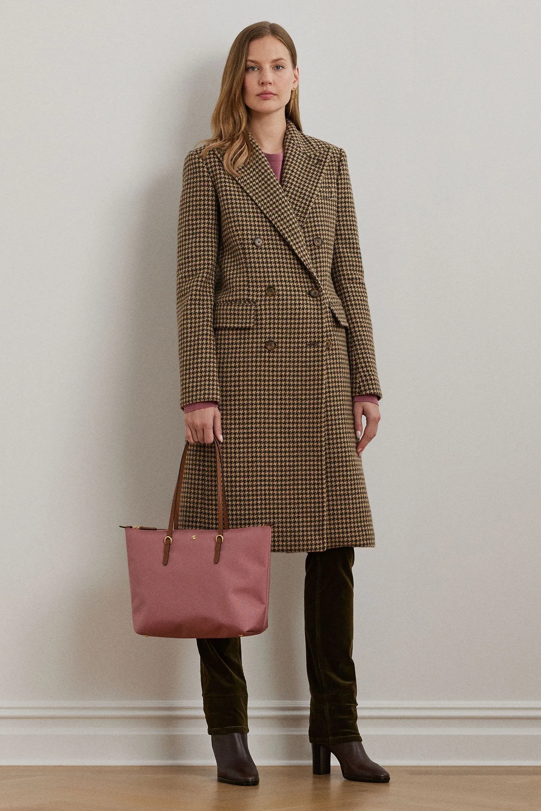 Lauren Ralph Lauren Borsa tote media in nylon Keaton    