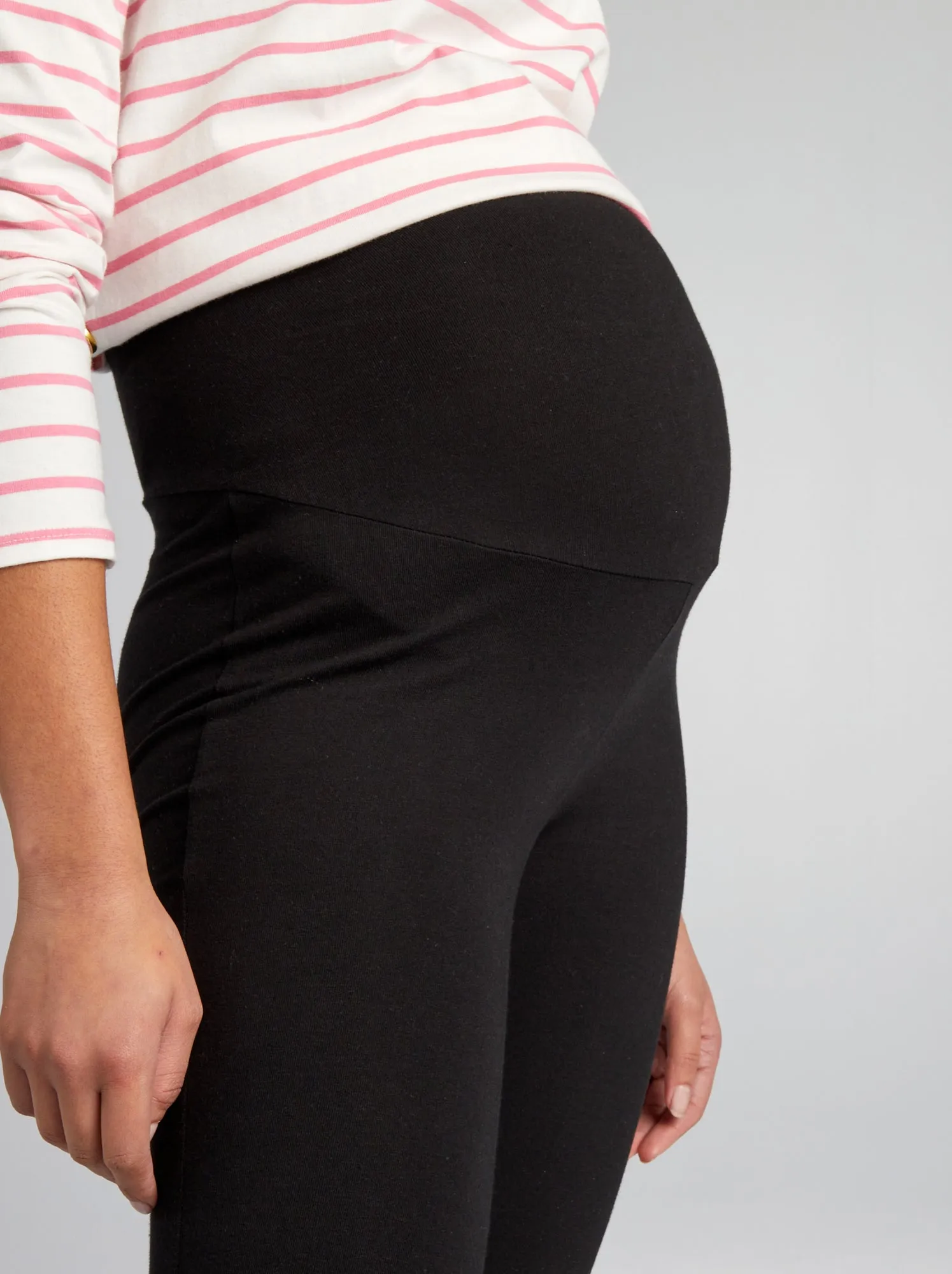 Leggings corti premaman - nero