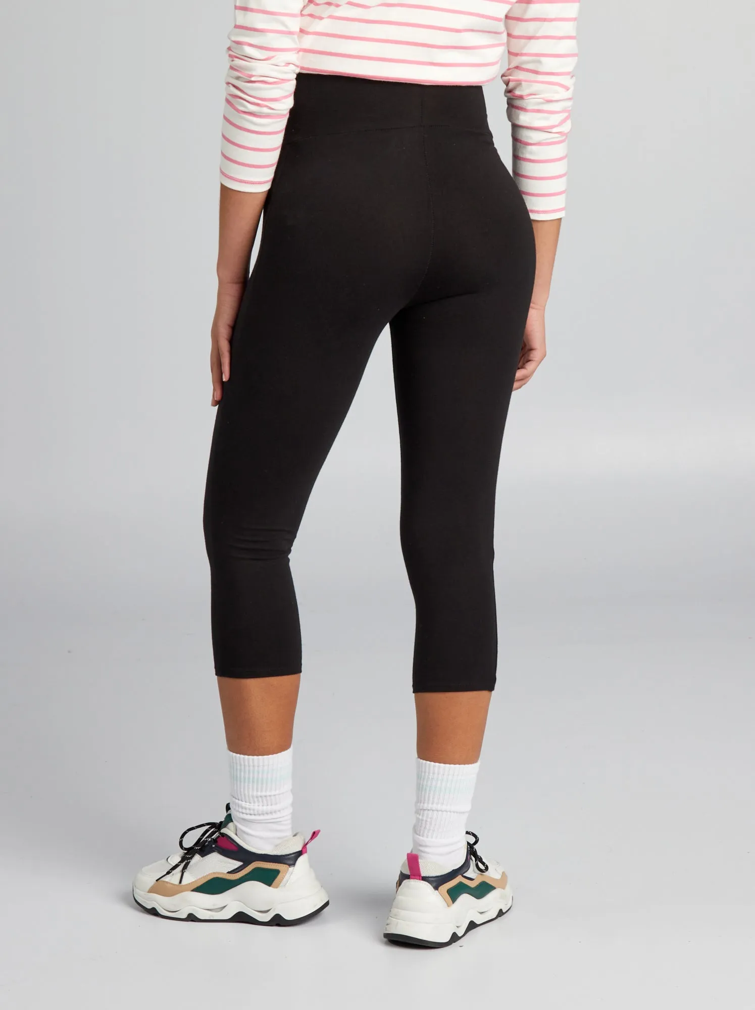 Leggings corti premaman - nero