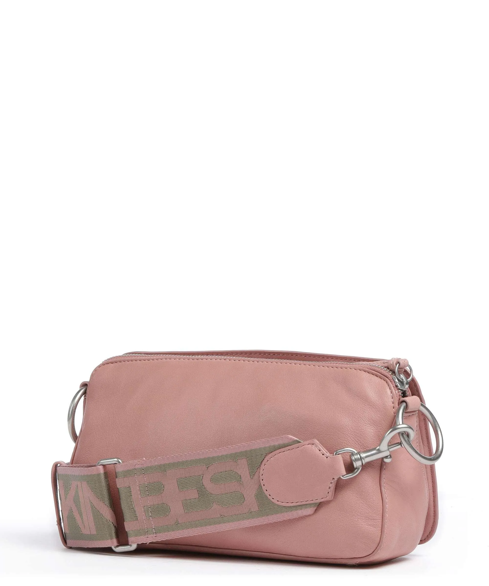  Liebeskind Clarice Sheep Natural Borsa a tracolla pelle granulata rosa  