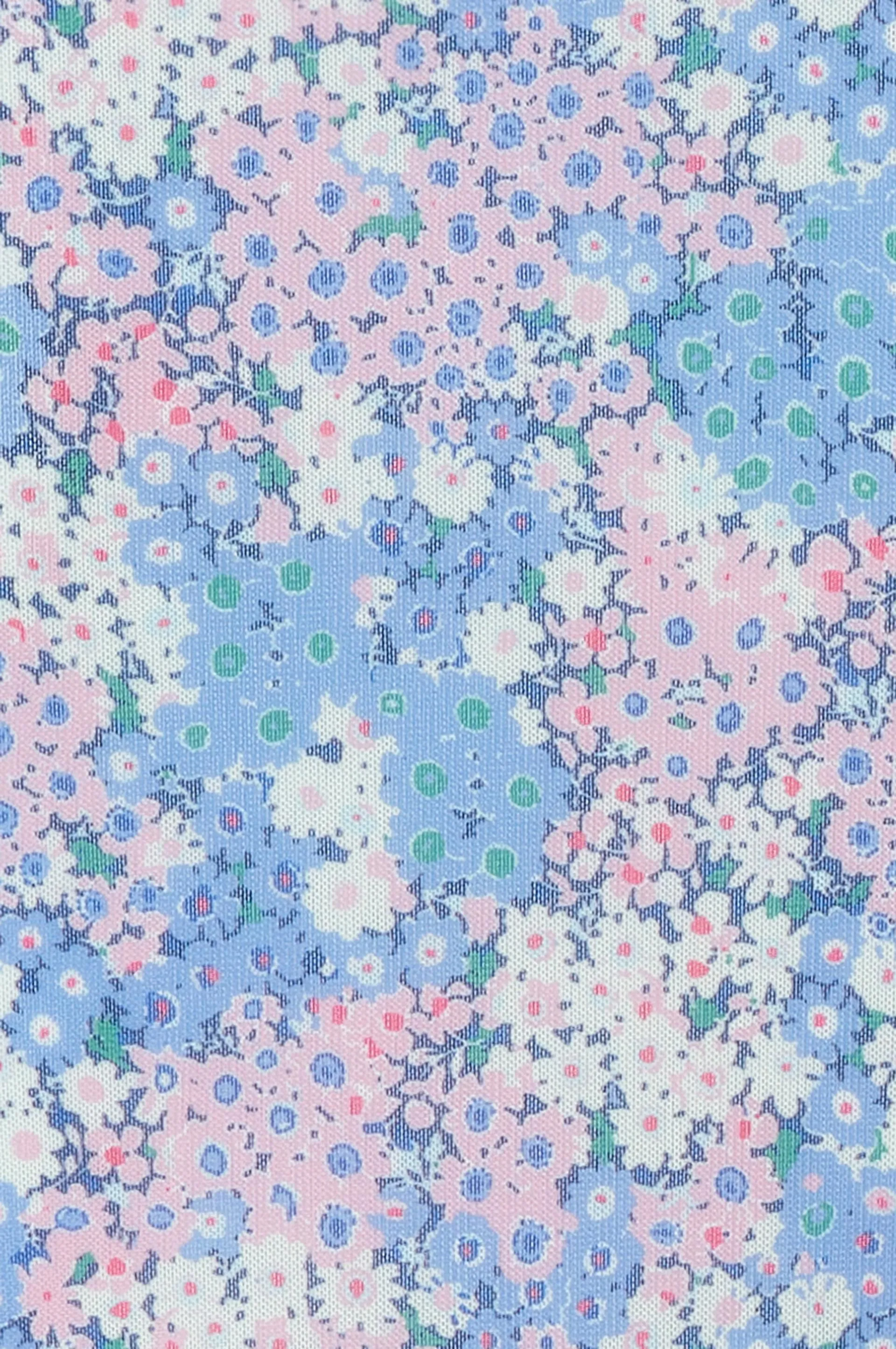 Maglia a fiori a manica lunga